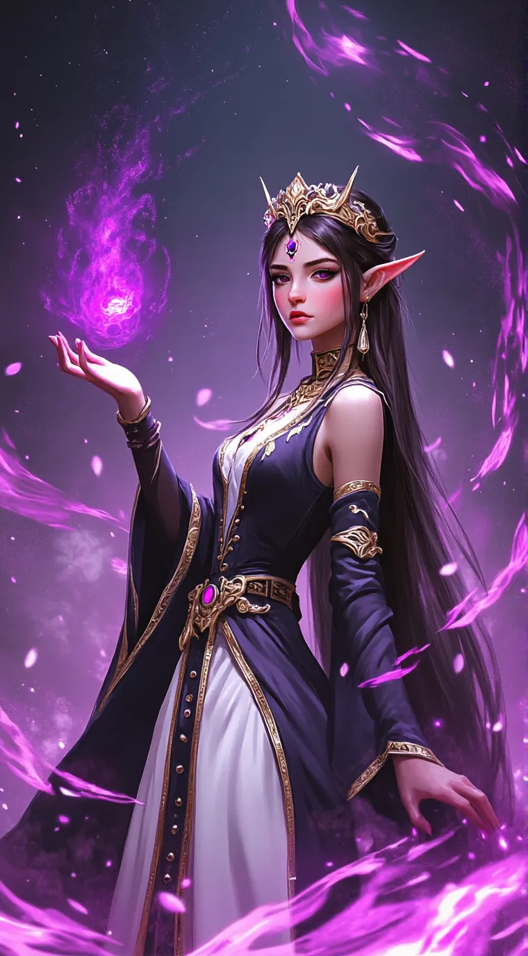 ai character: 几卂丨  background