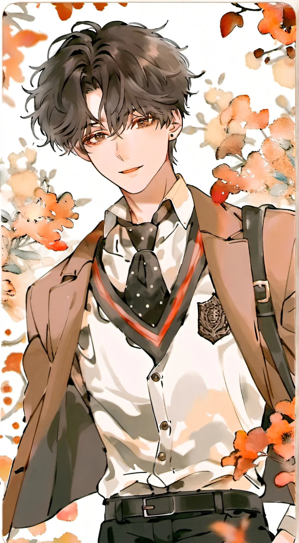 ai character: Caelum  background