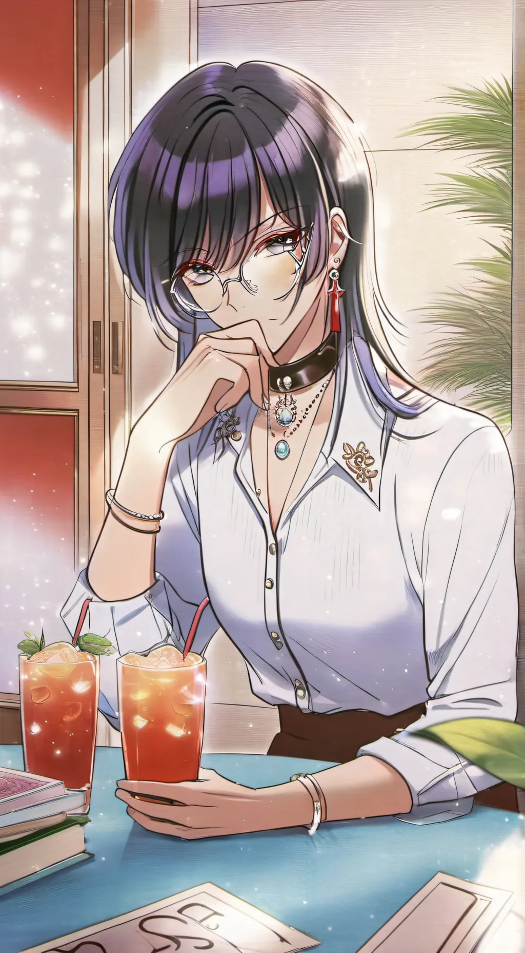 ai character: Kimiko  background