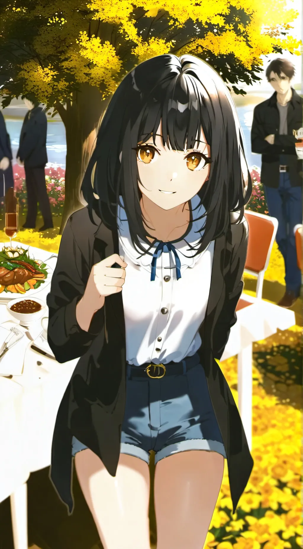 ai character: Camilla  background