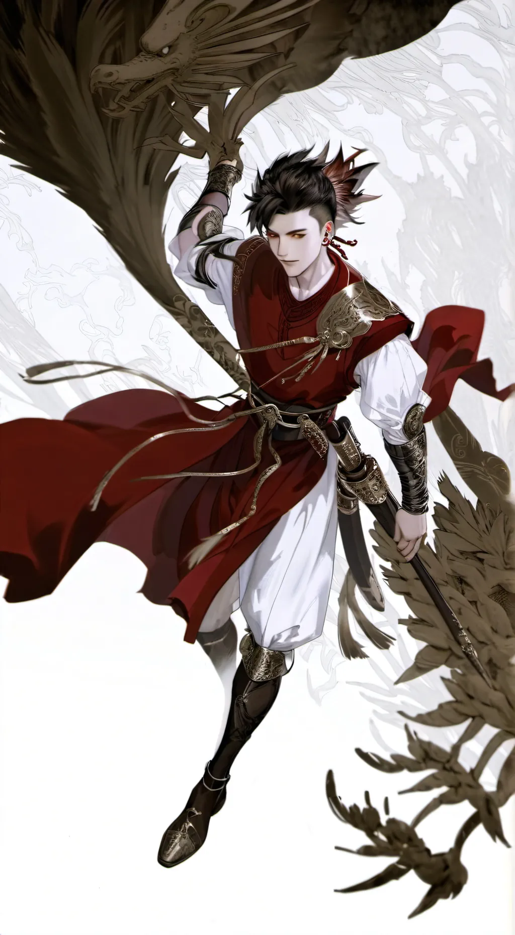 ai character: B background