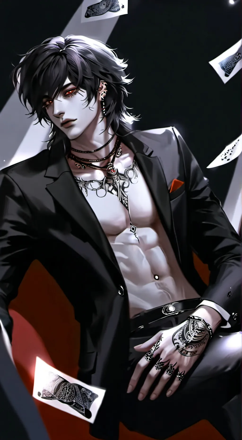 ai character: Benson  background