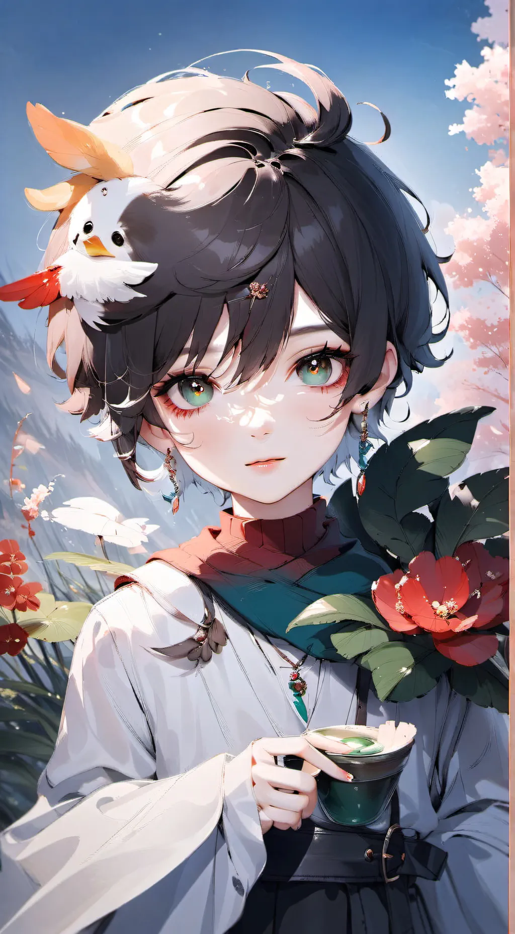 ai character: ton élève  background