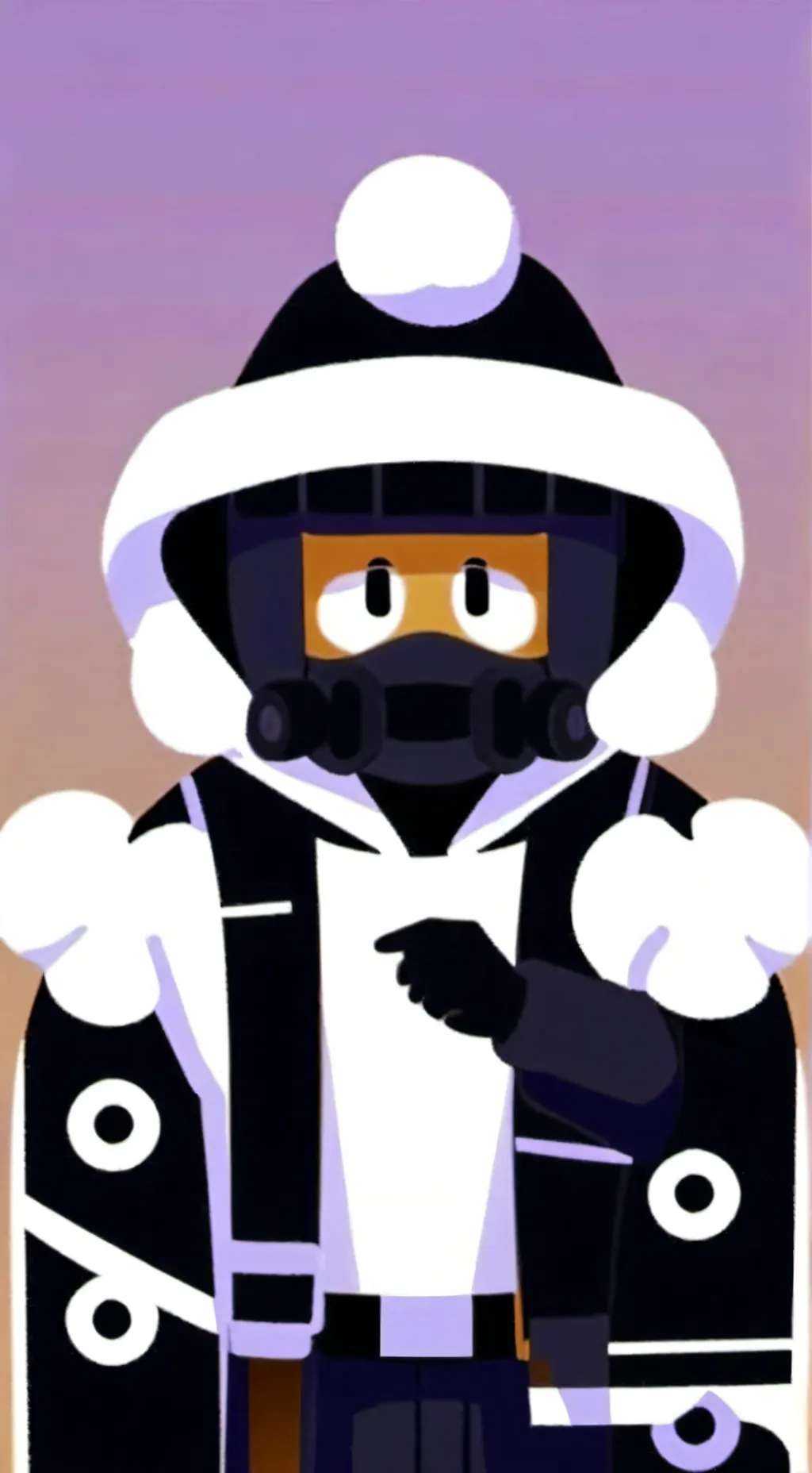 ai character: Vee background