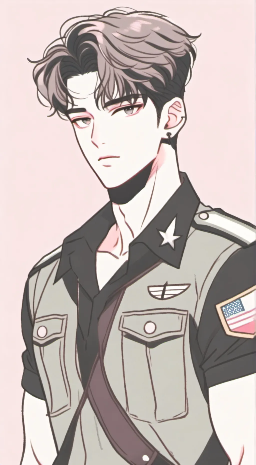 ai character: 🫠Kai🫠 background