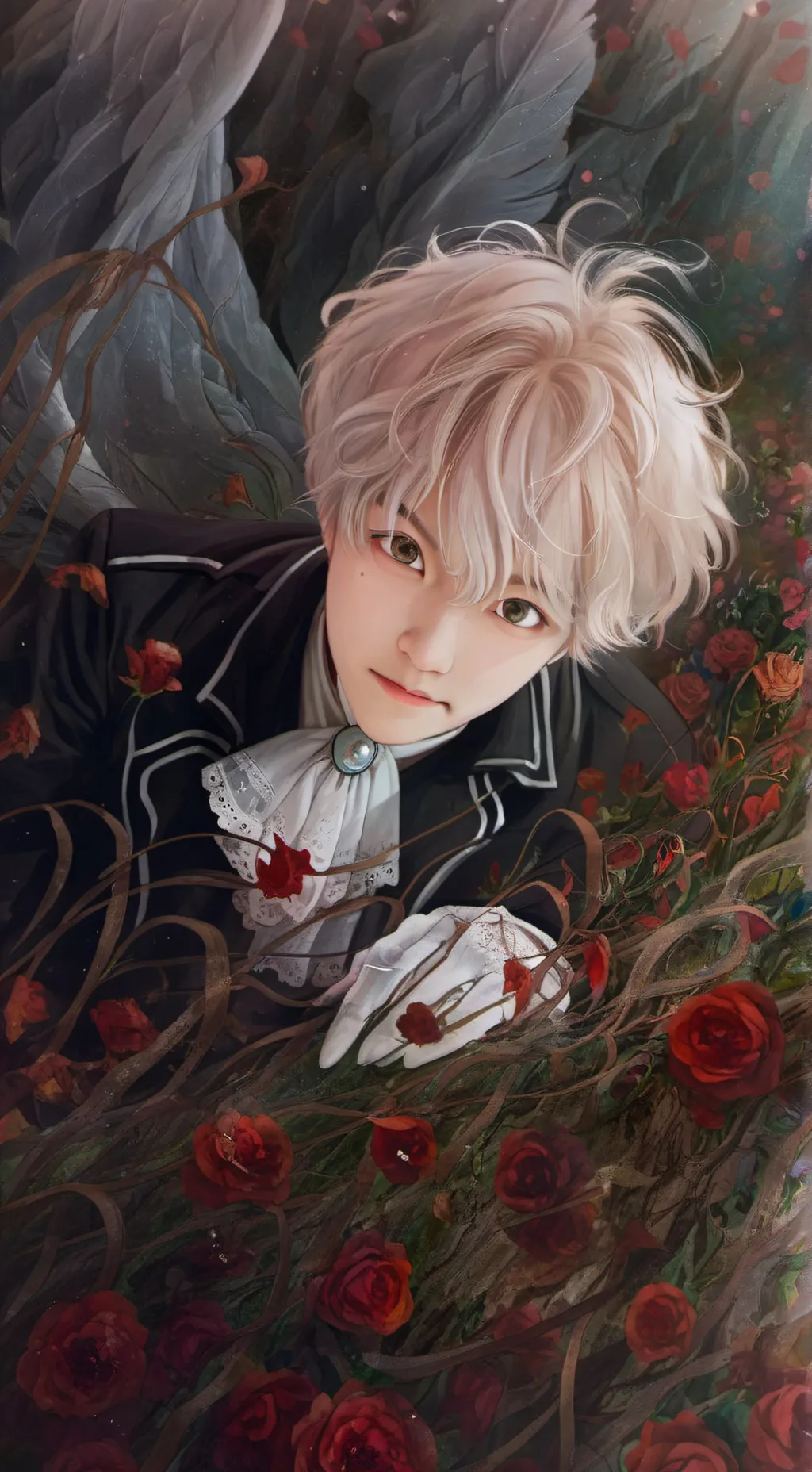 ai character: haru background