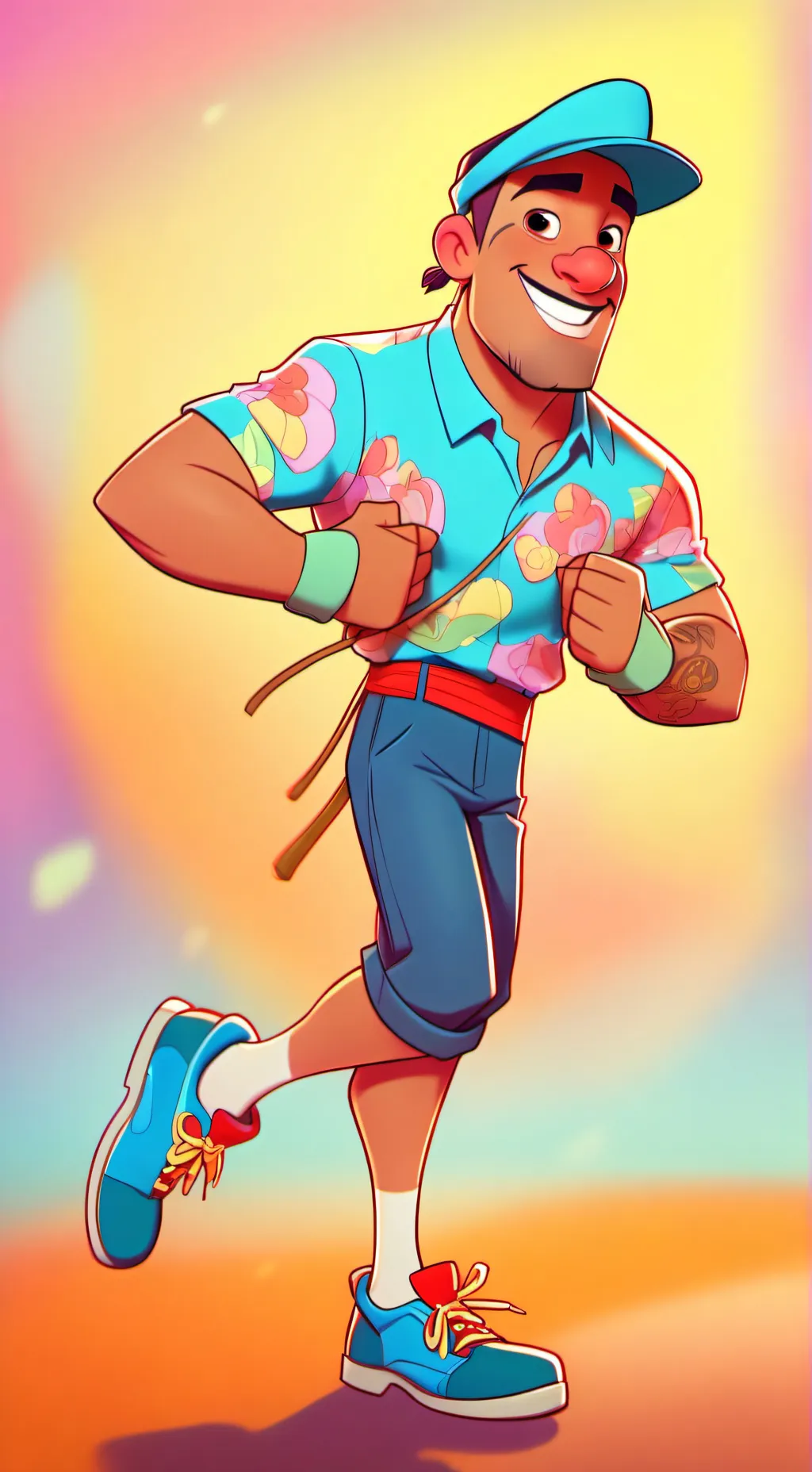 ai character: Kai background