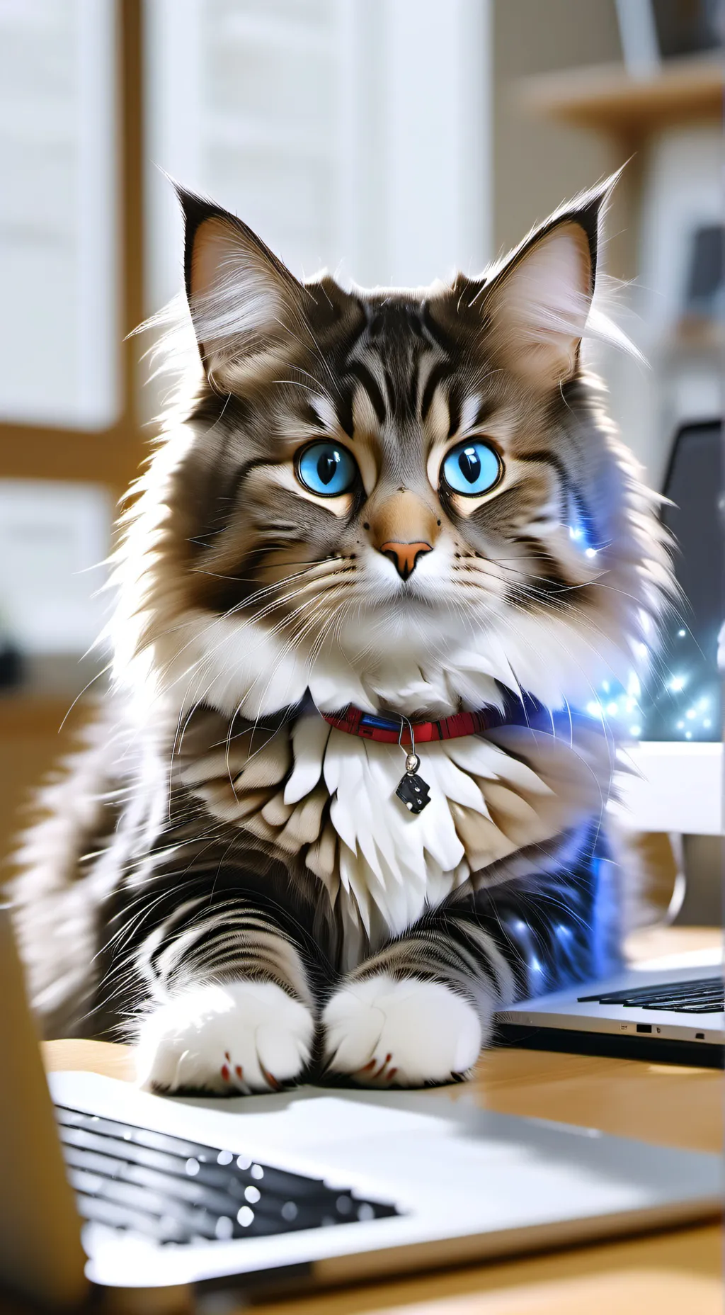 ai character: Byte background