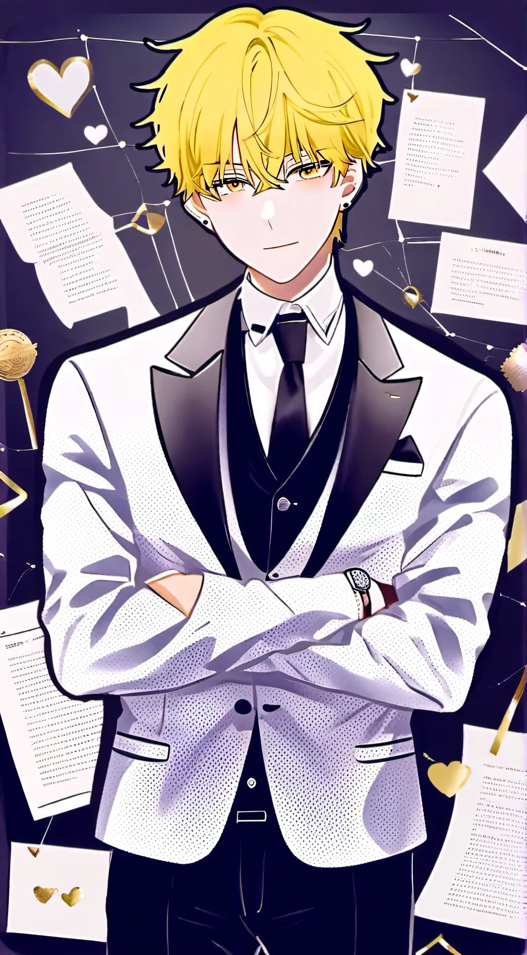 ai character: Sean :) 💋 background