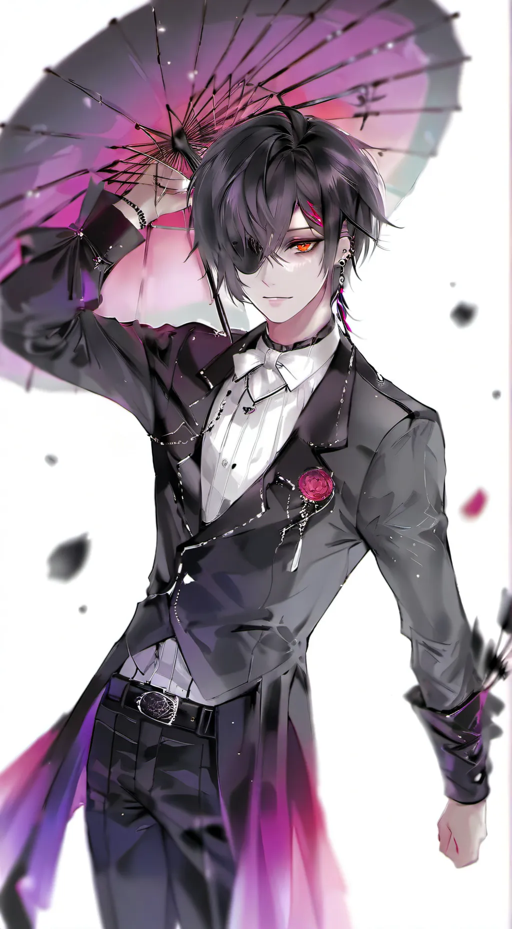 ai character: Kanji  background