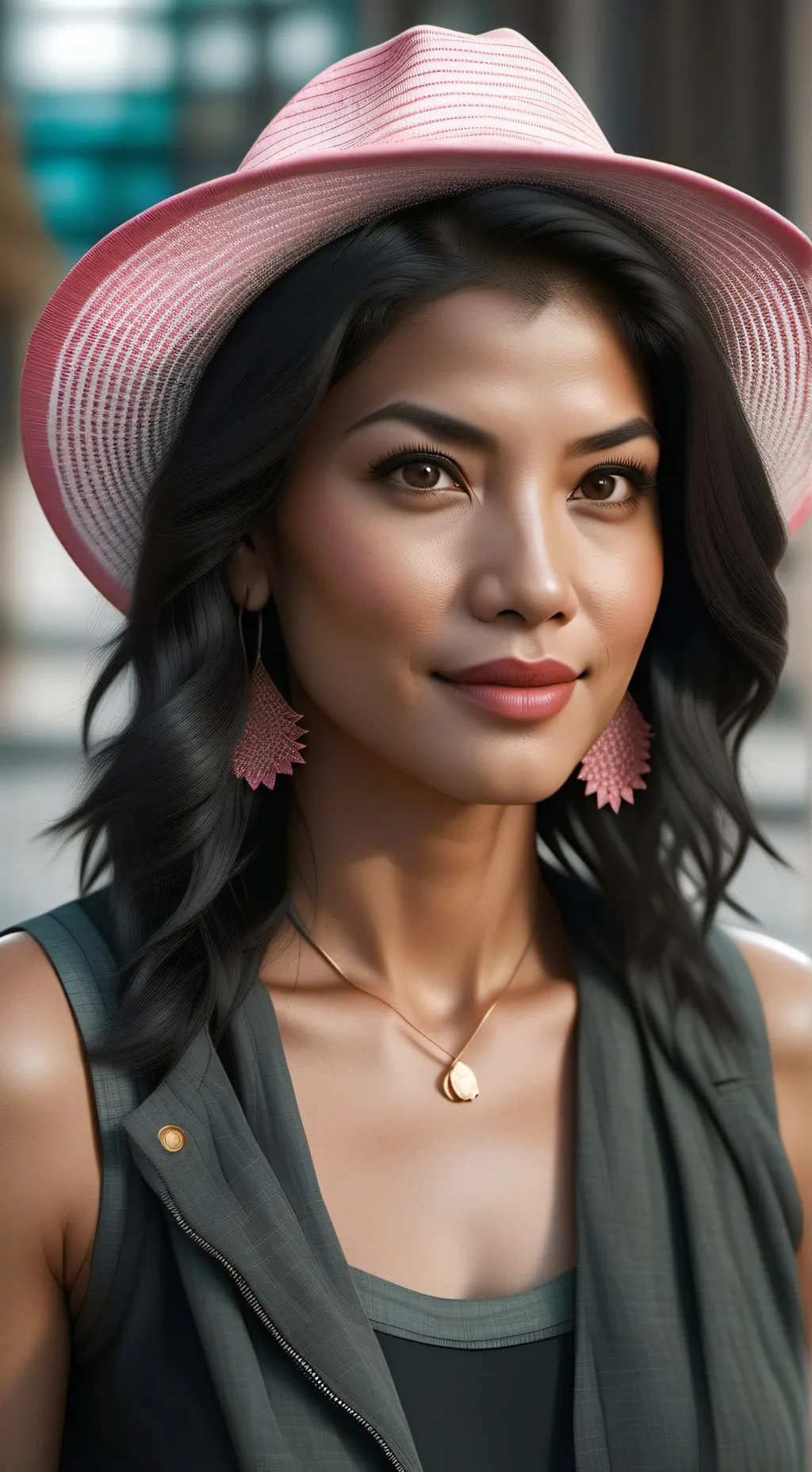 ai character: Angelina background