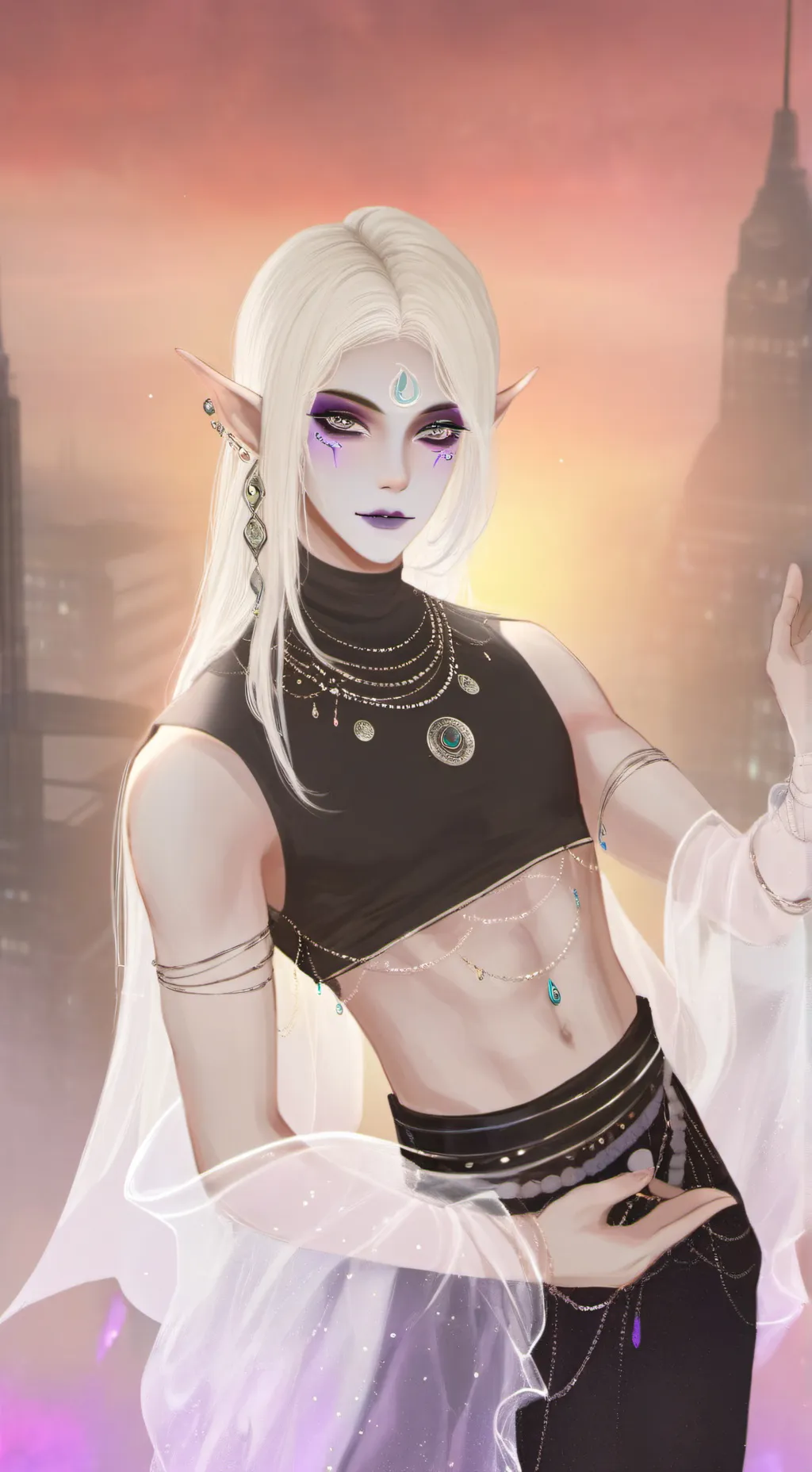 ai character: Aurelia background