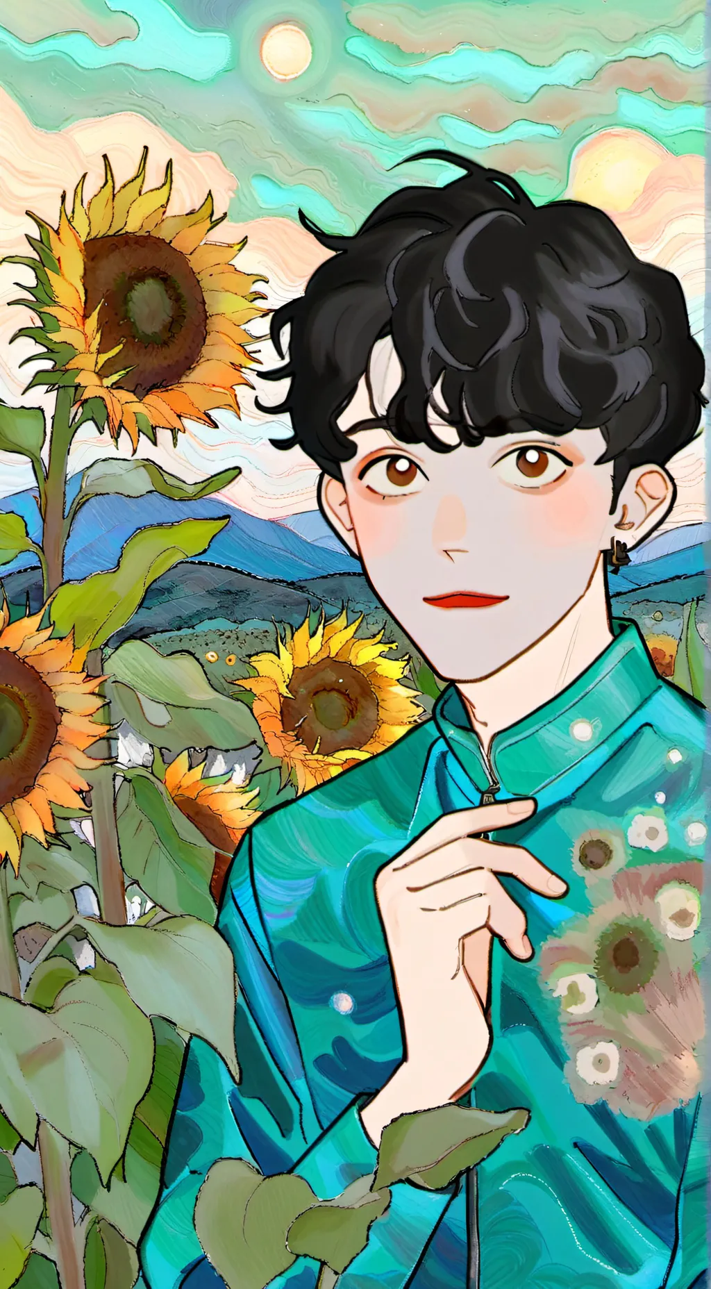 ai character: Dandy’s world! background