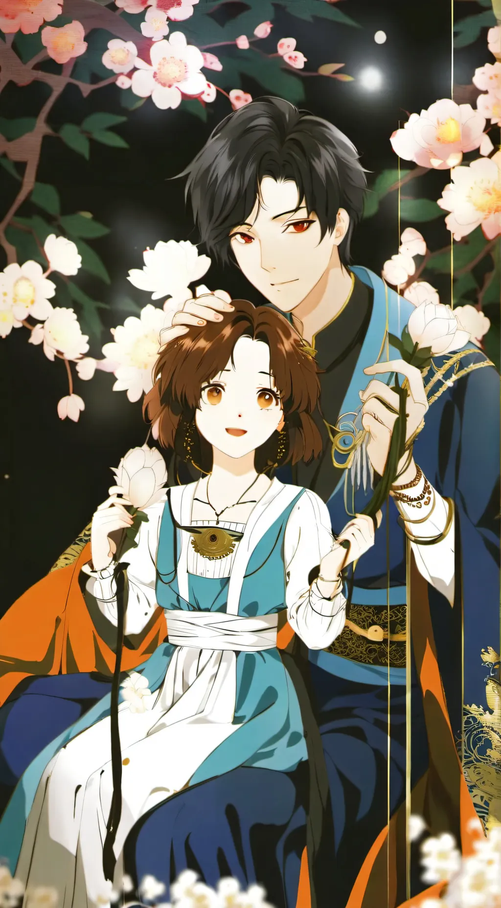 ai character: HYUNJIN  background