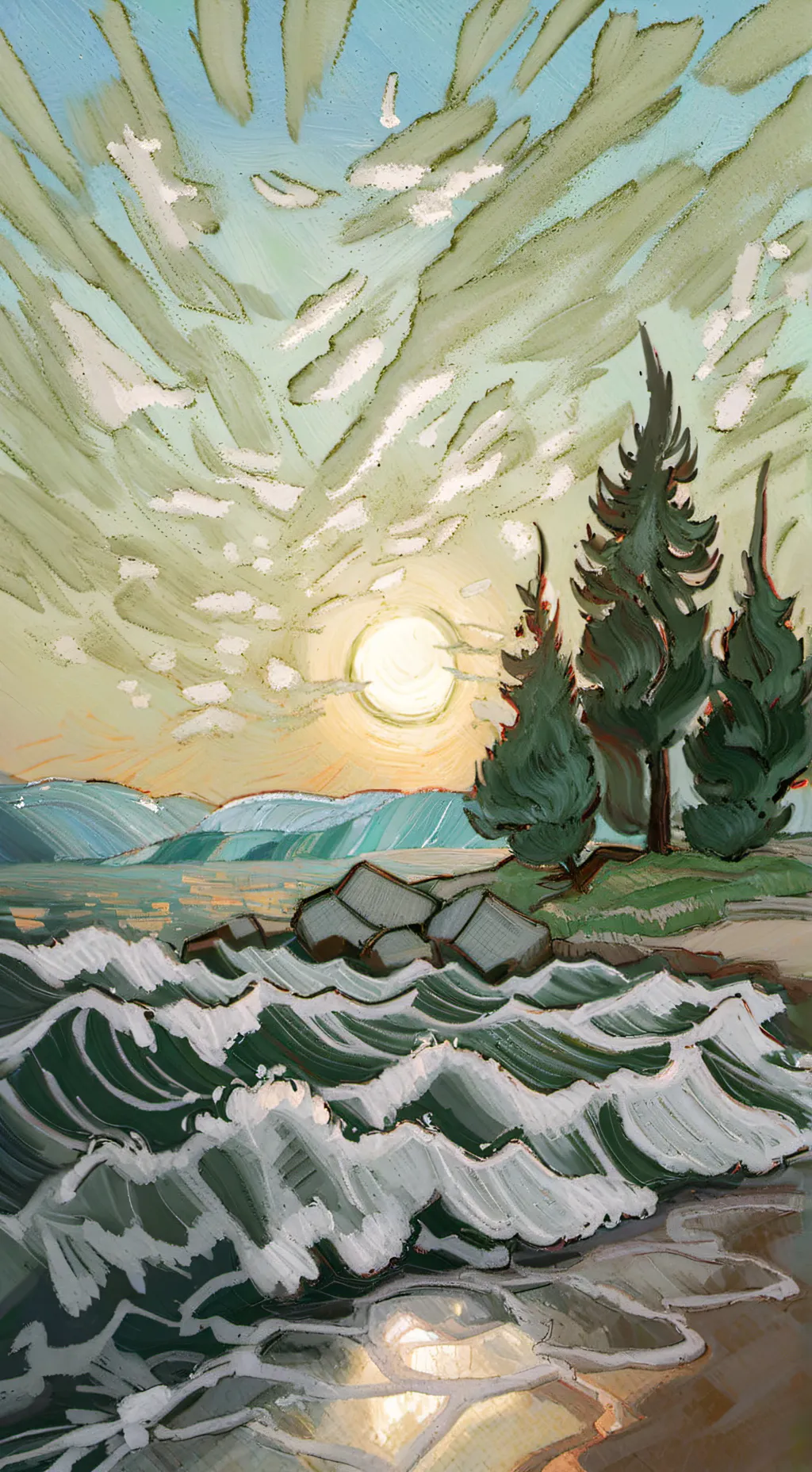 ai character: сабнатика background