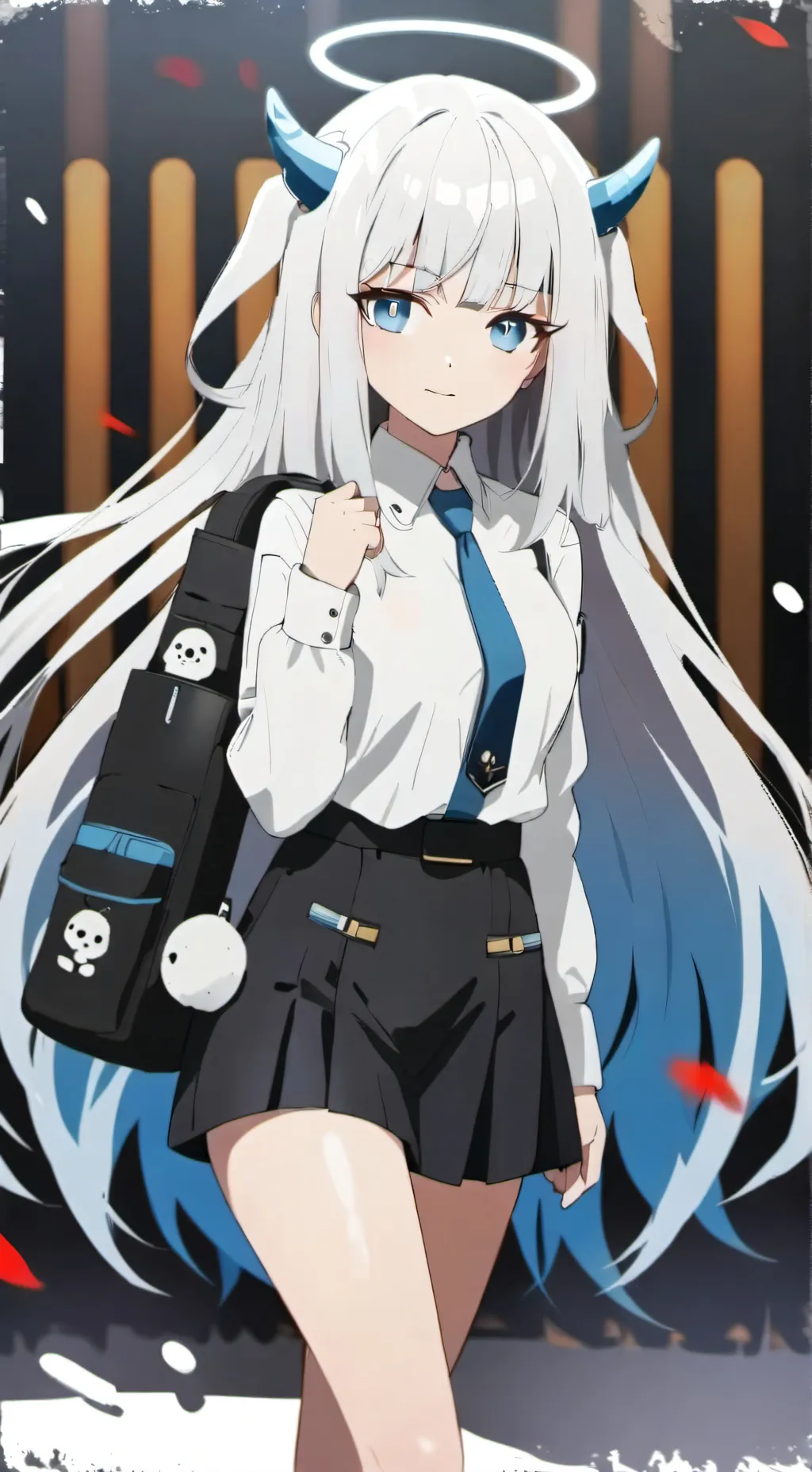 ai character: Csm x my oc 1 background