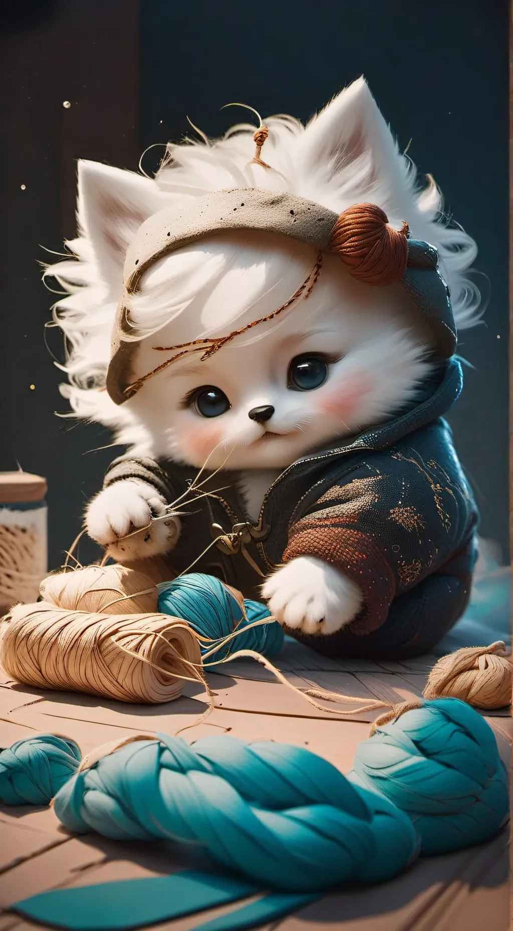 ai character: ✨️Kiwi The Kitty✨️ background