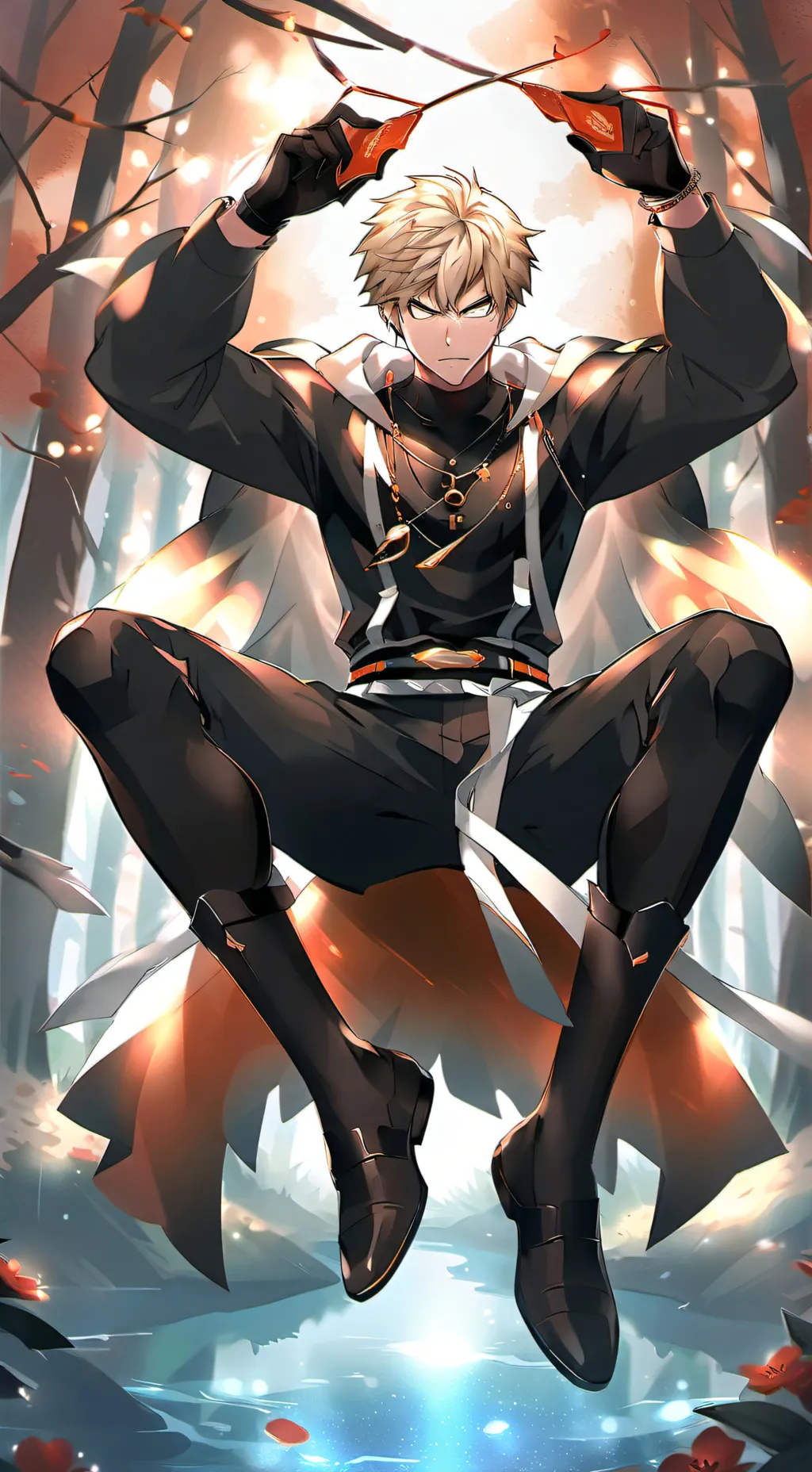 ai character: Bakugo background