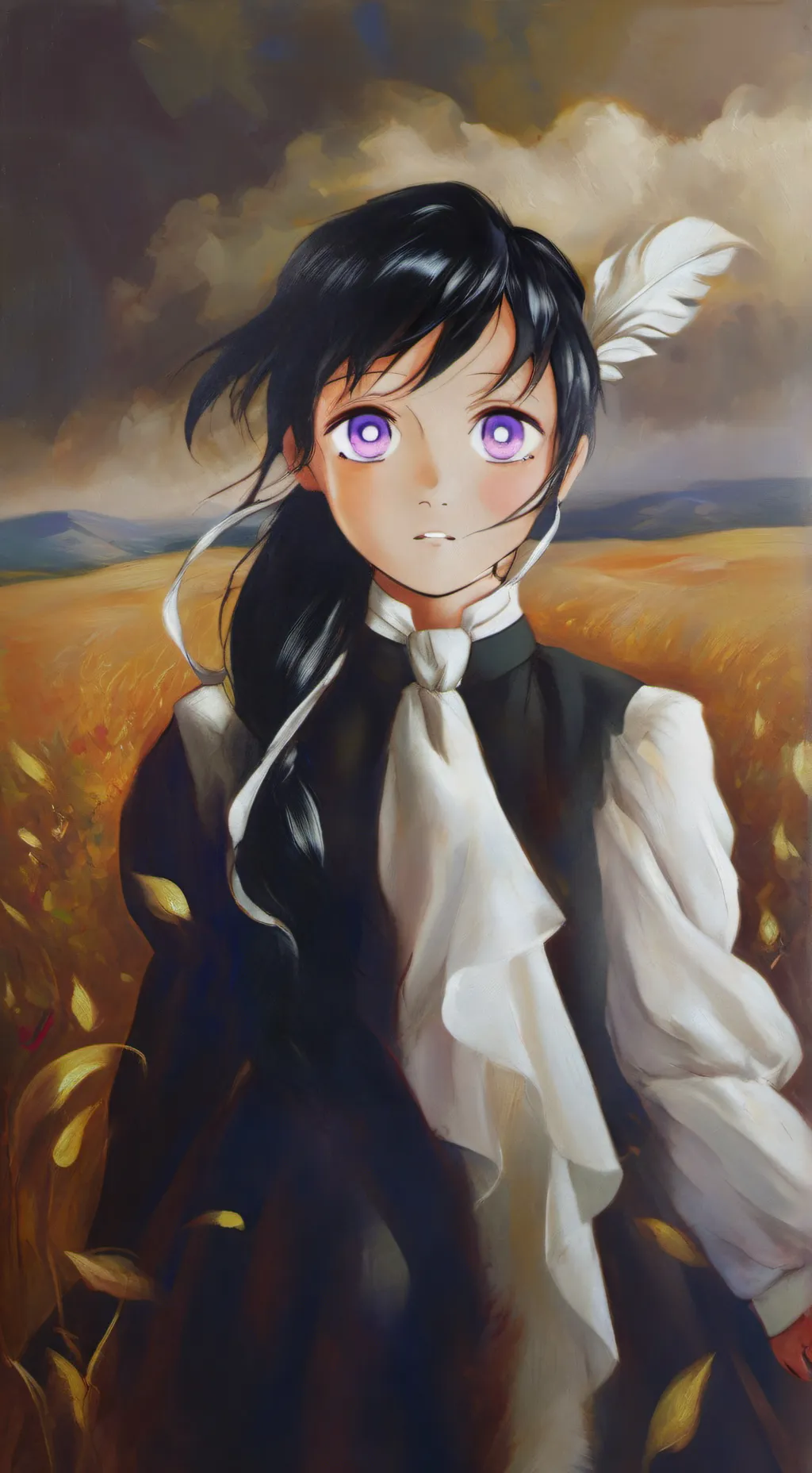 ai character: kny toi bébé  background