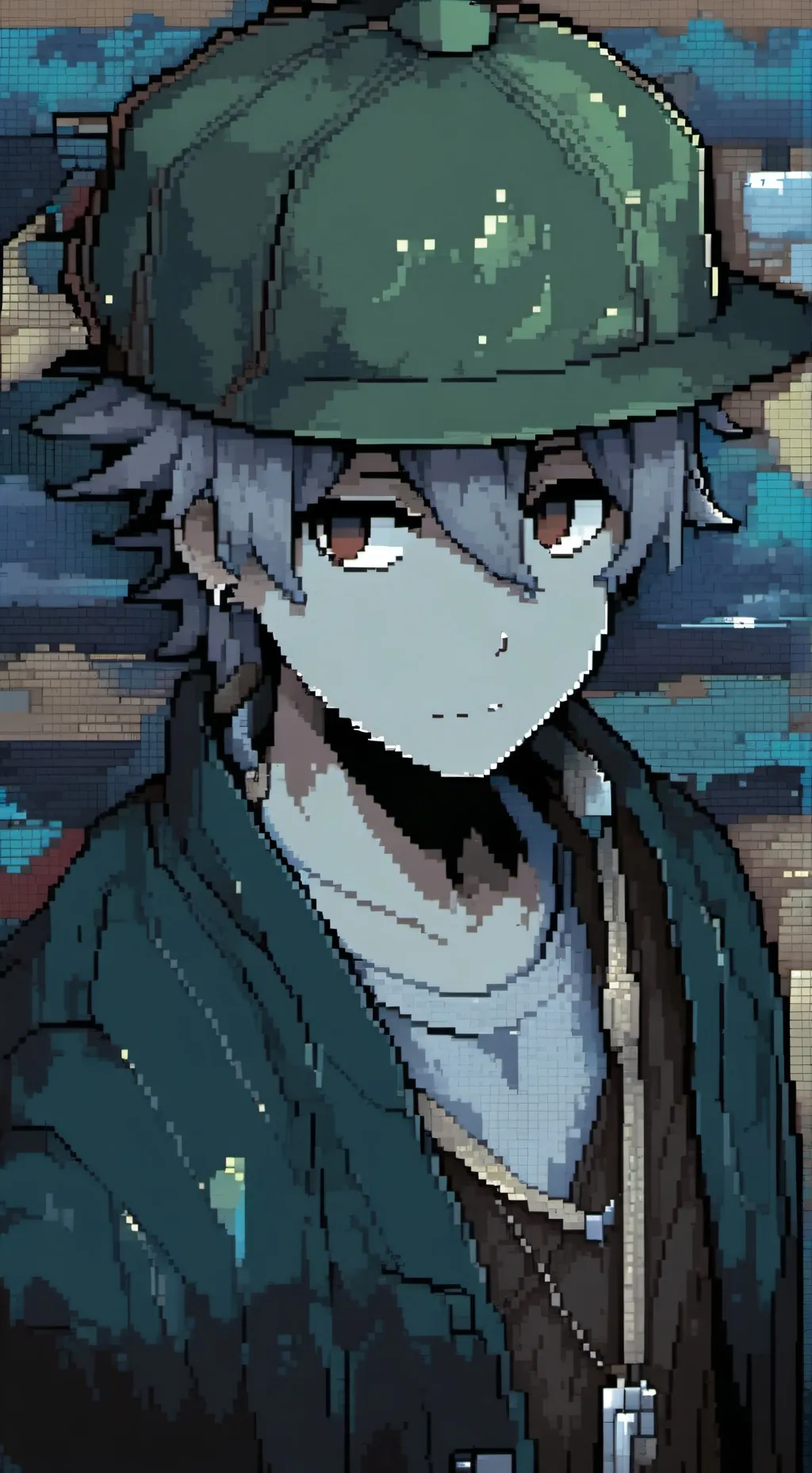 ai character: 1x1x1x1 background