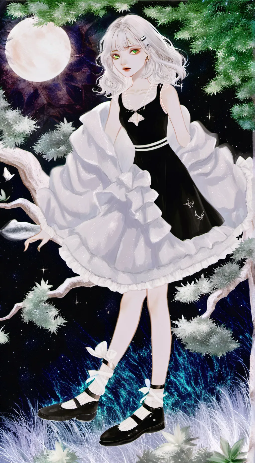 ai character: MHA camp  background