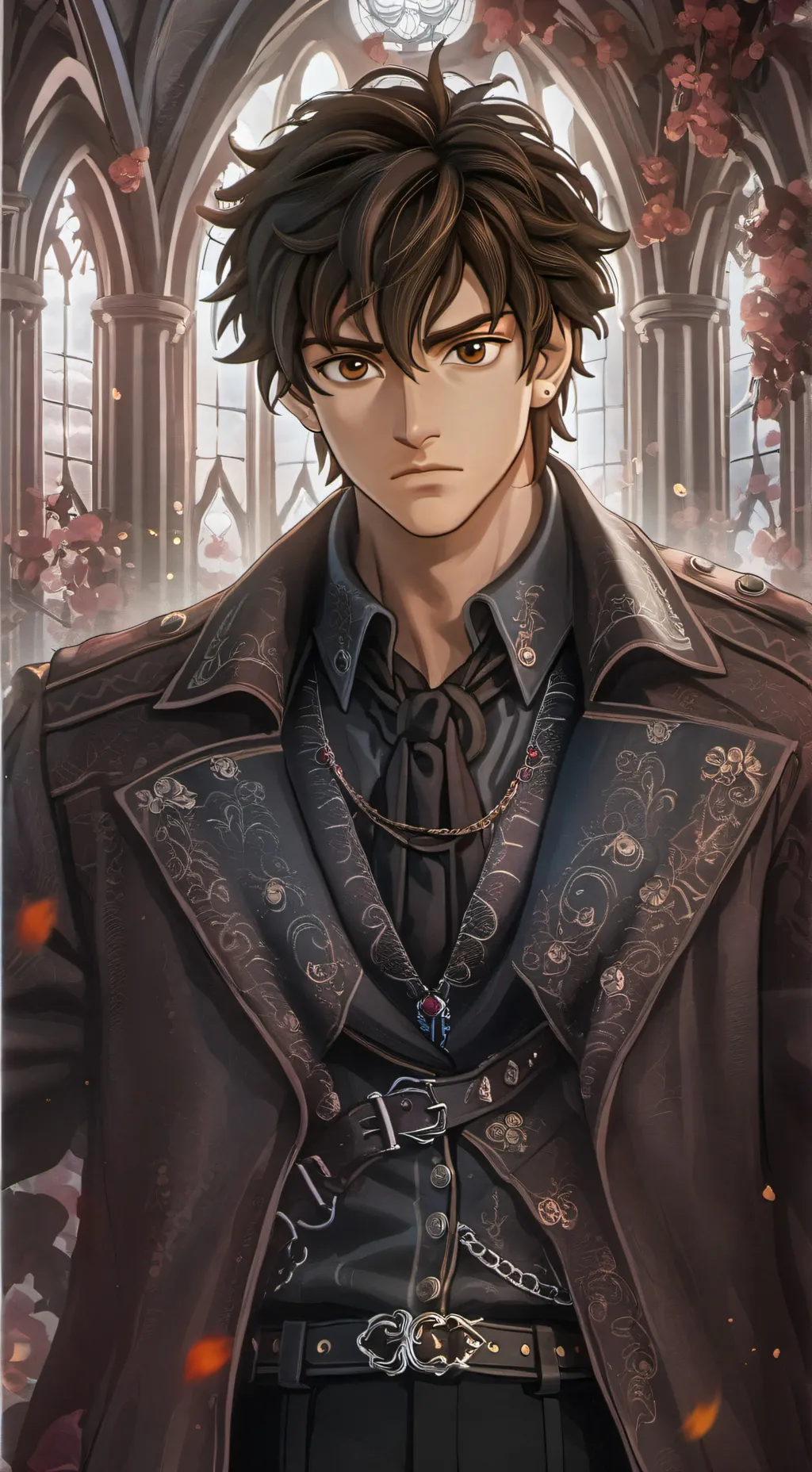 ai character: Kaan💋 background