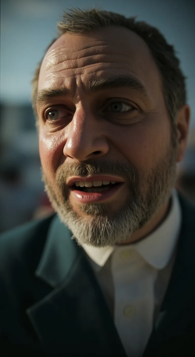 ai character: President sigma  background