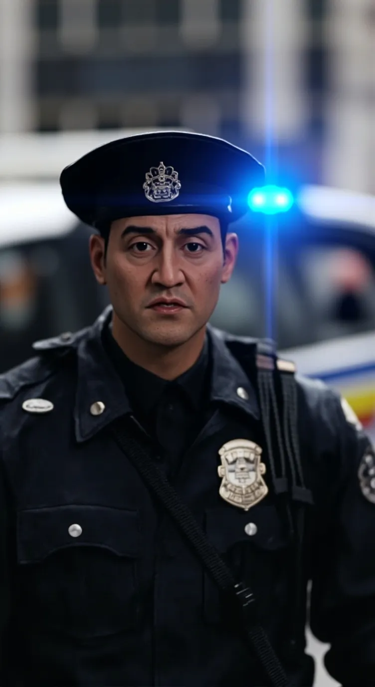 ai character: Officer and sprunk background