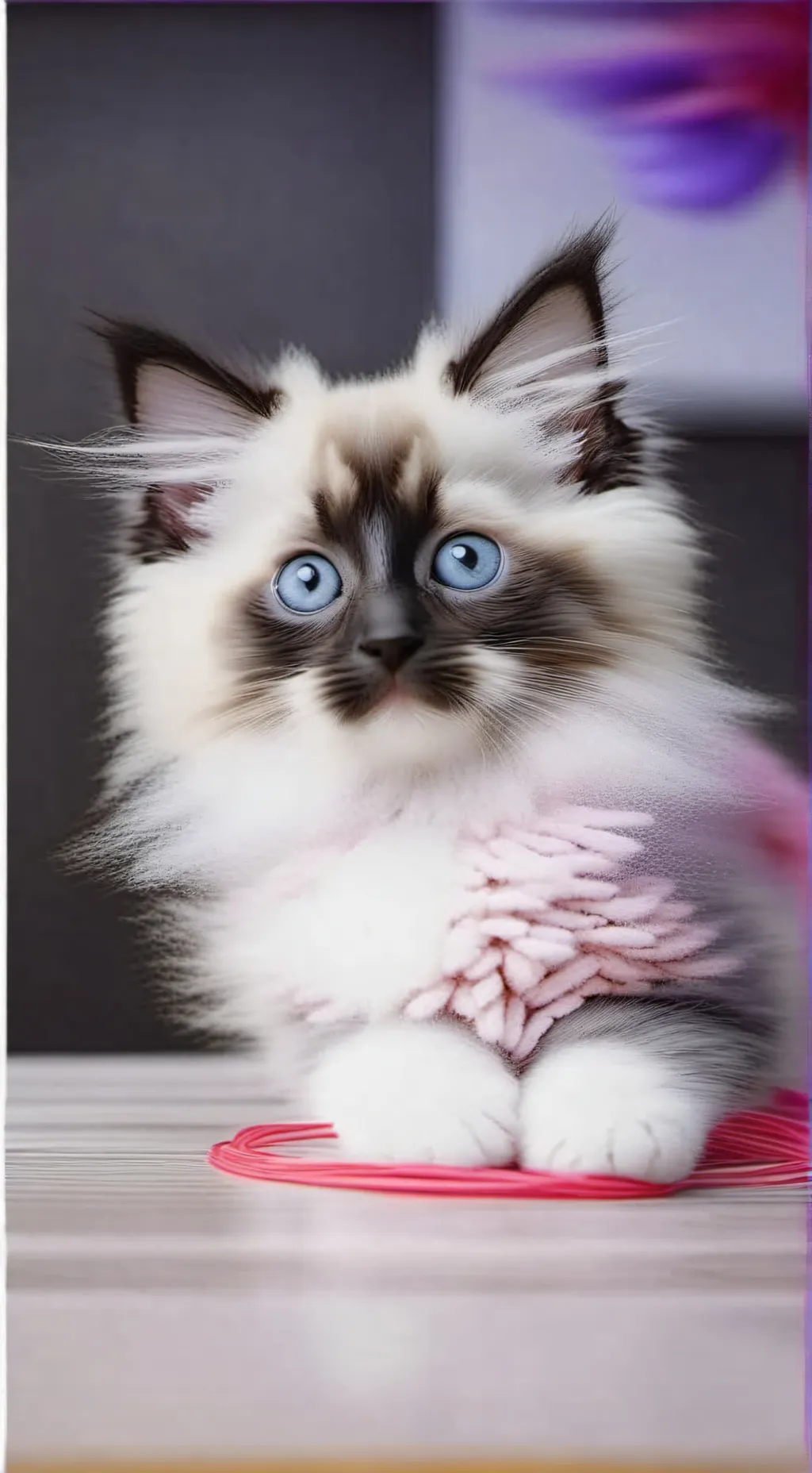 ai character: Lacey Sparkles background