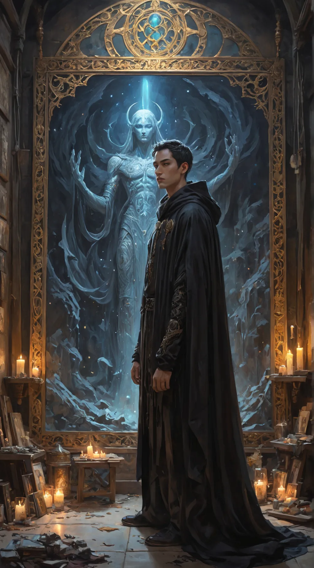 ai character: Lucien background