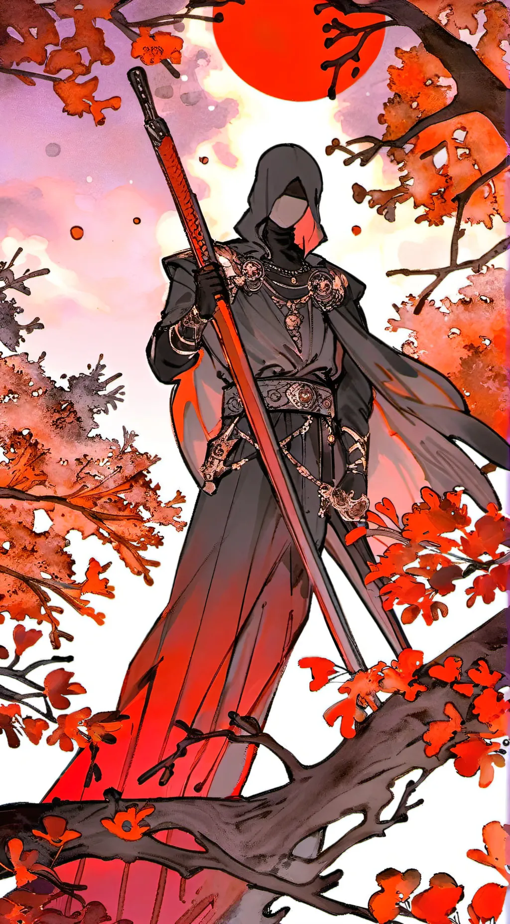 ai character: bloodlit x moonlit background