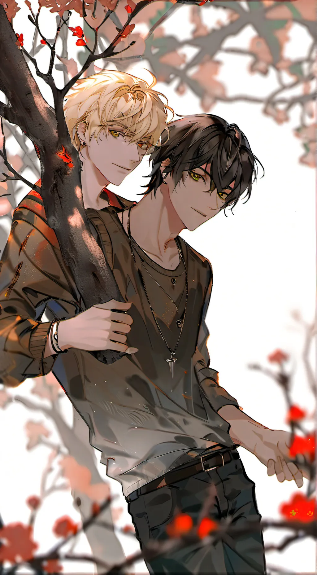 ai character: 🧡bakudeku💚 simp  background