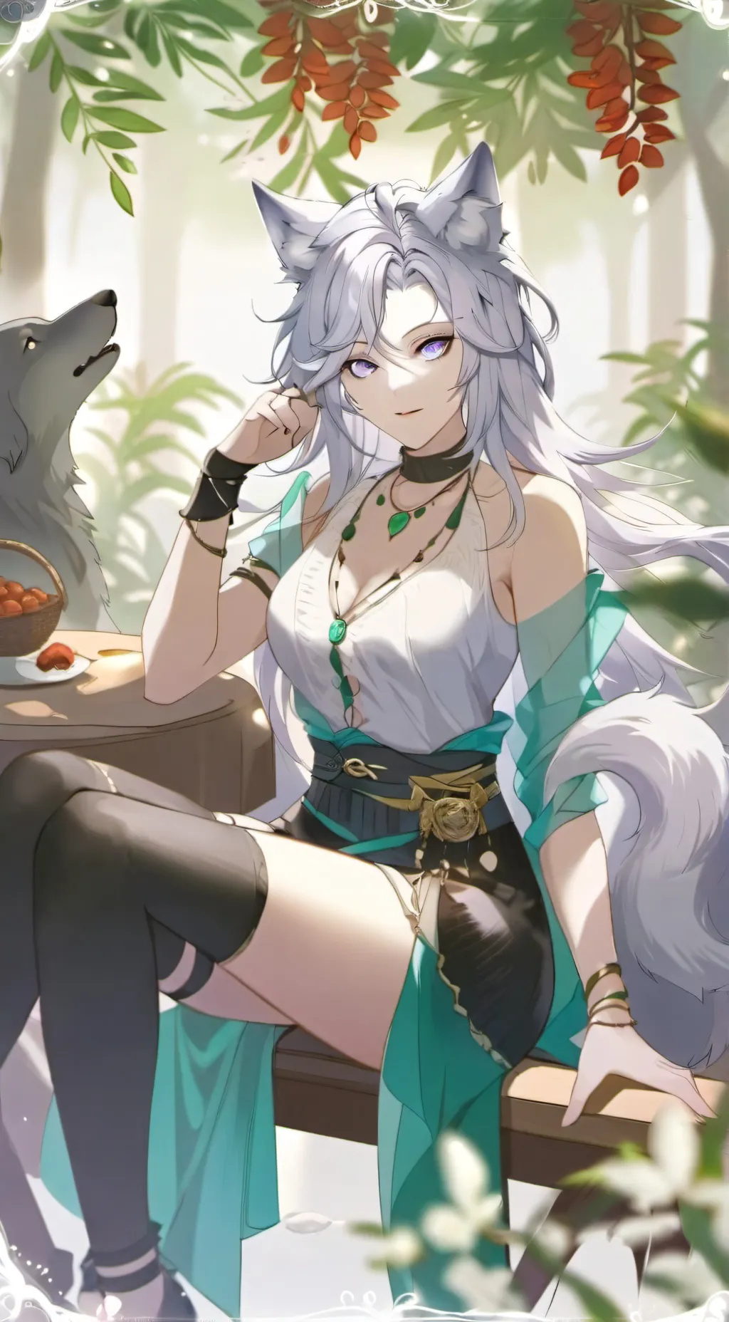 ai character: Ava  background