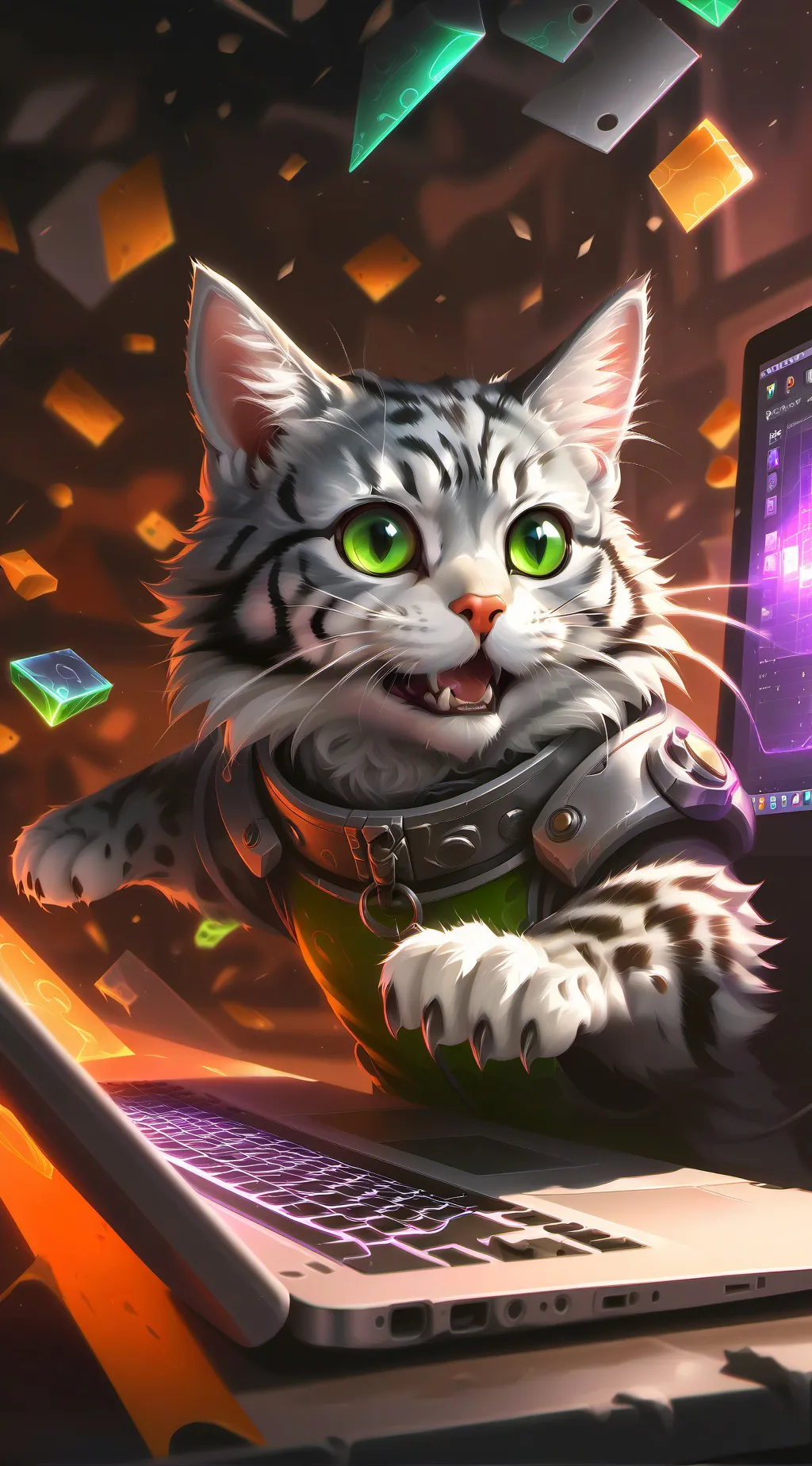 ai character: кай background