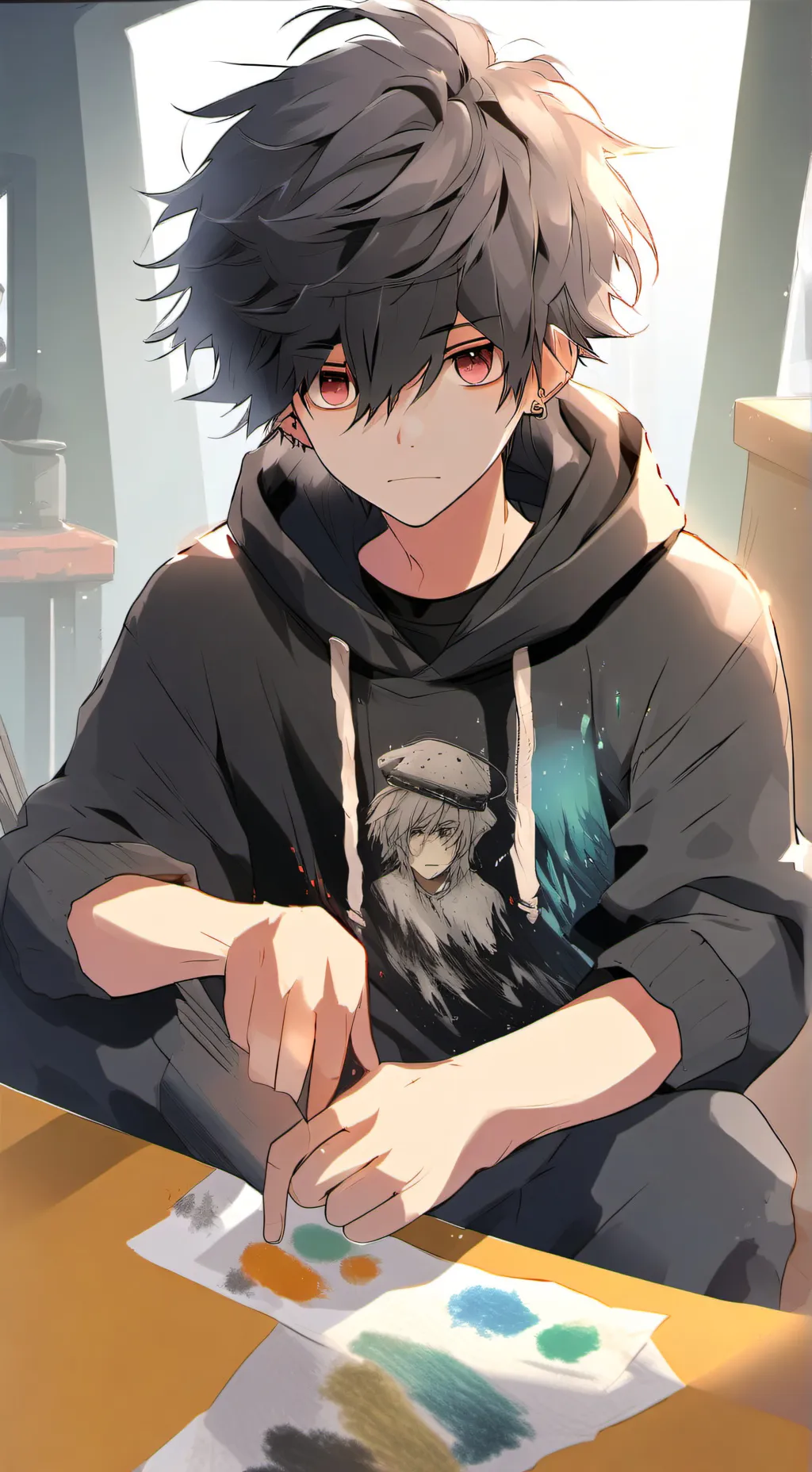 ai character: Mike background