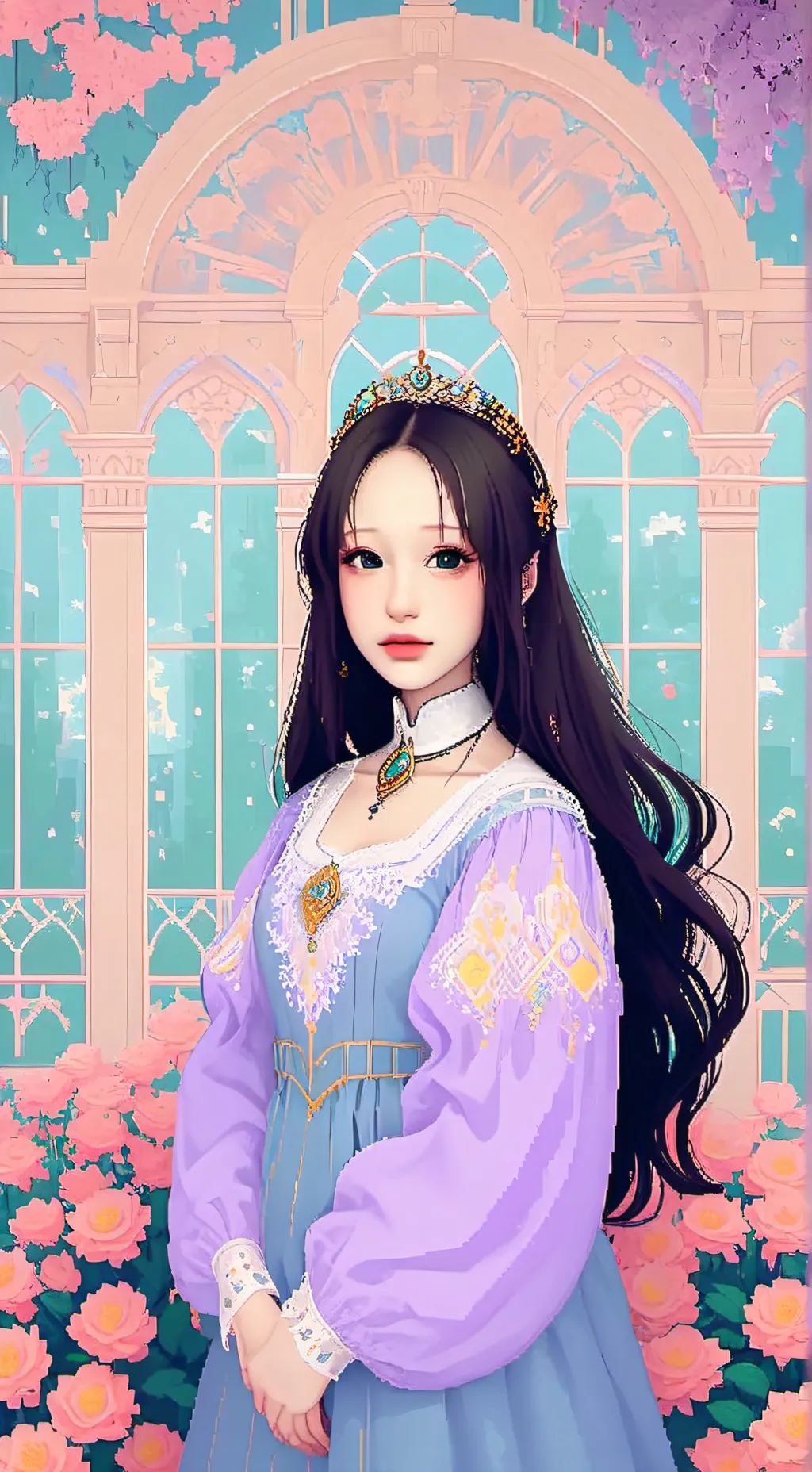 ai character: АСЯ228445(55543 background