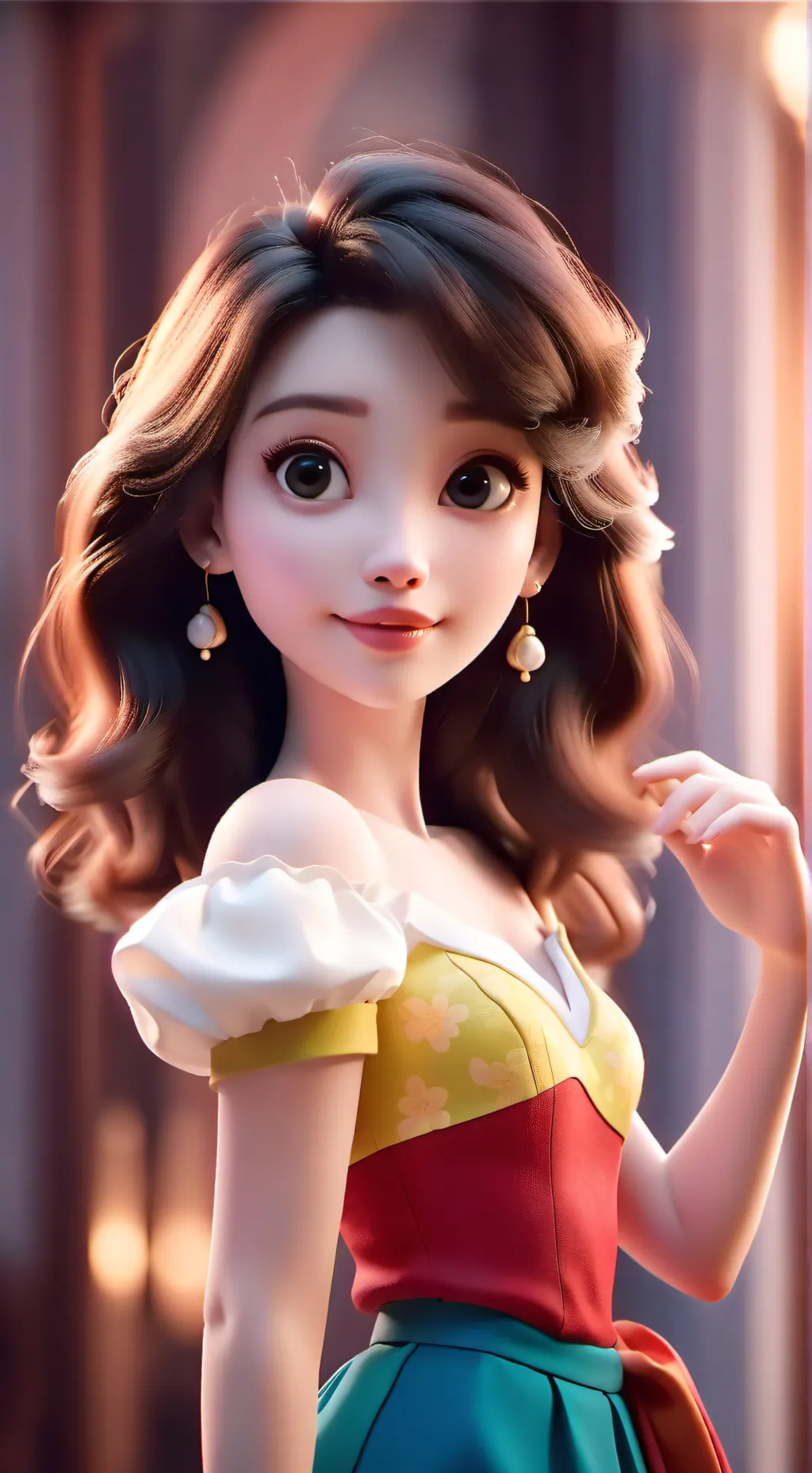 ai character: Bisola background