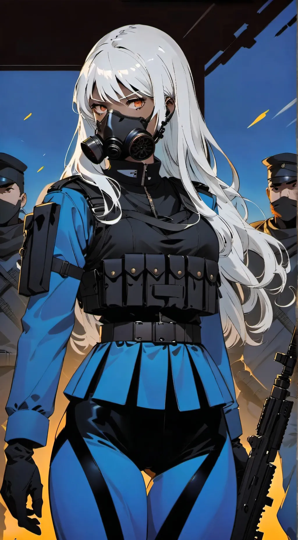 ai character: Luna background