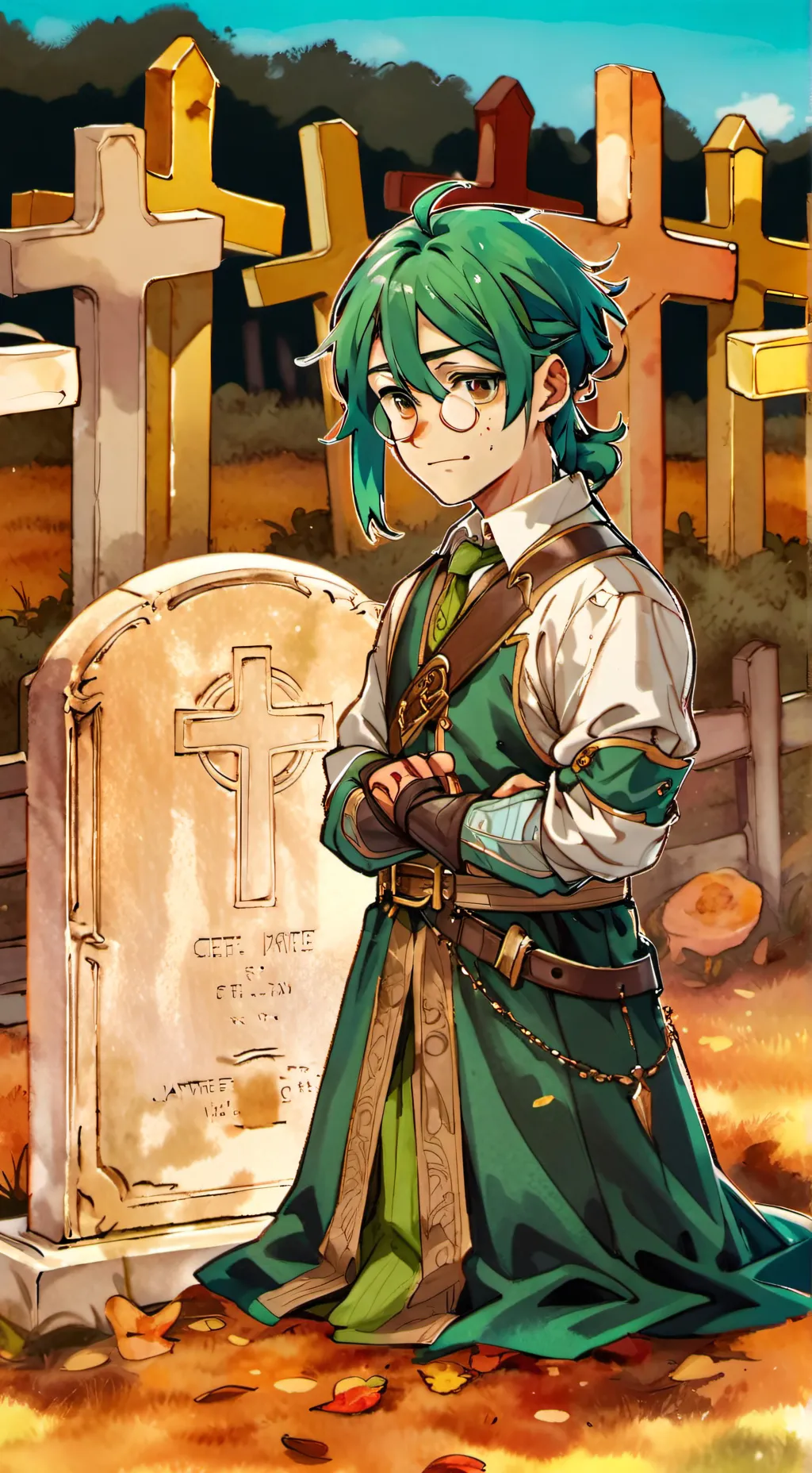 ai character: Shelly died :( background