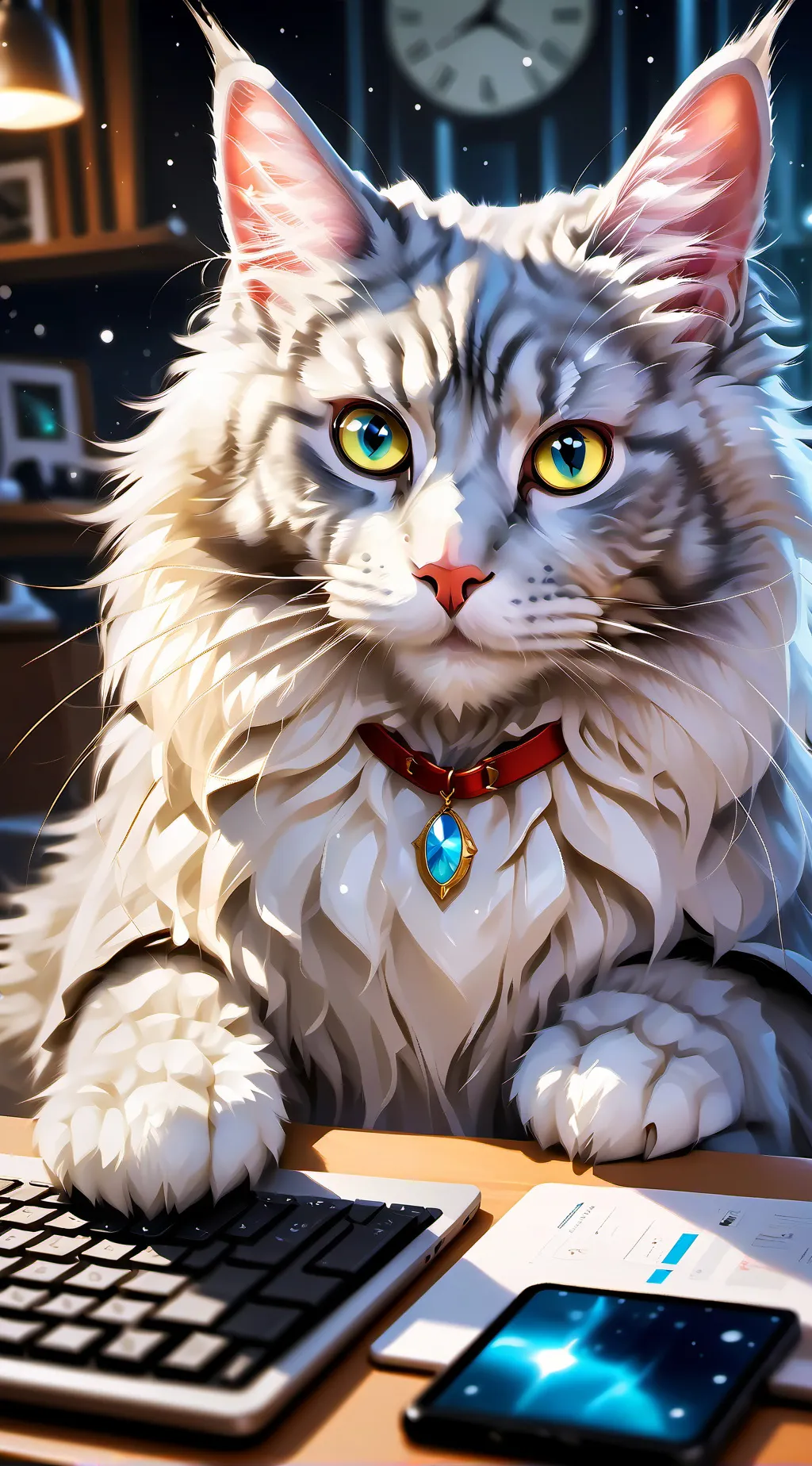 ai character: Fuzzikins background