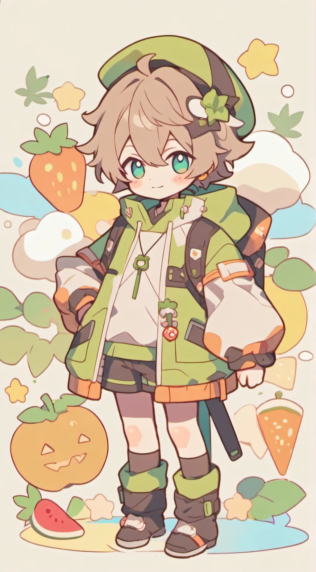 ai character: ★Марик★ background