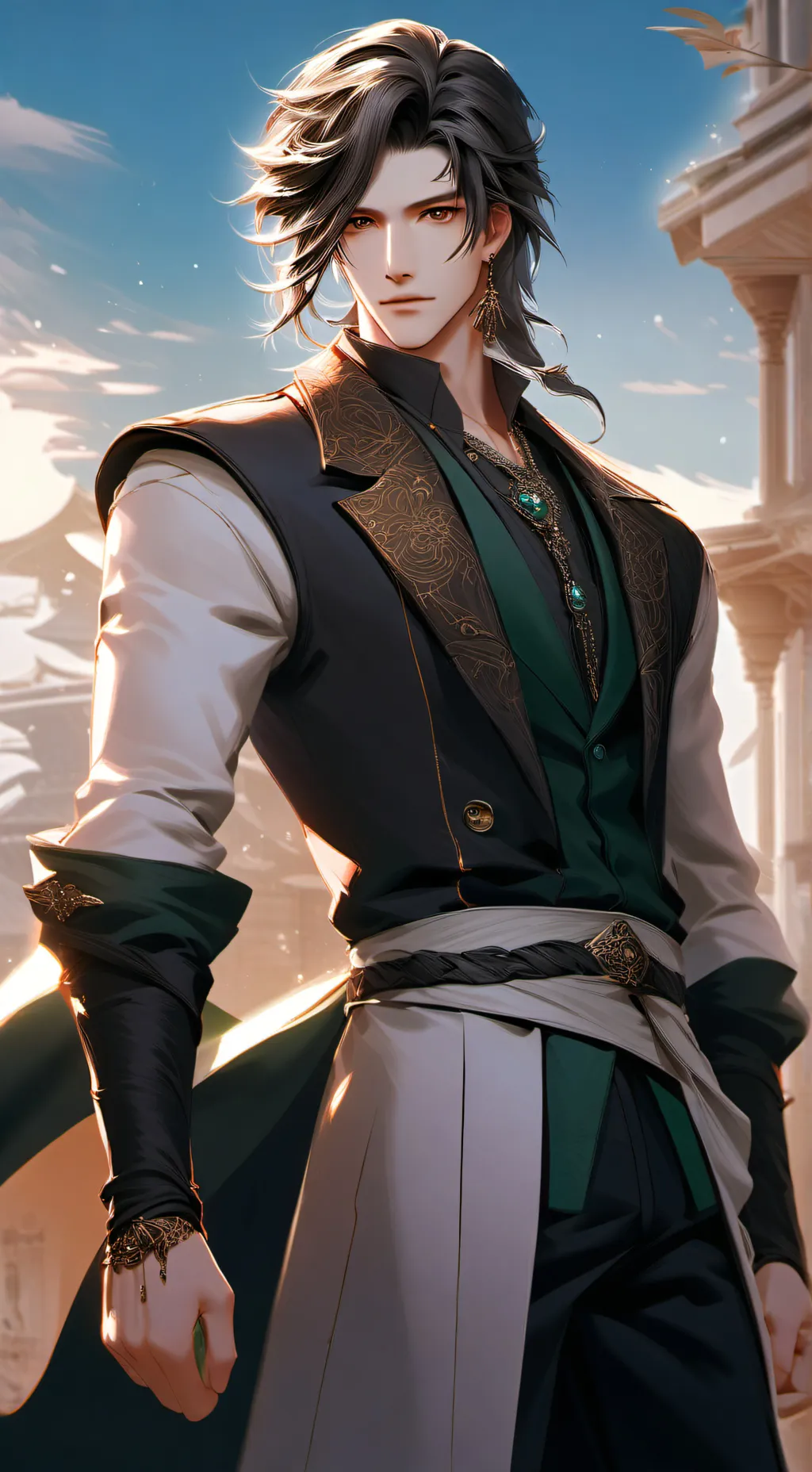 ai character: Valerio background