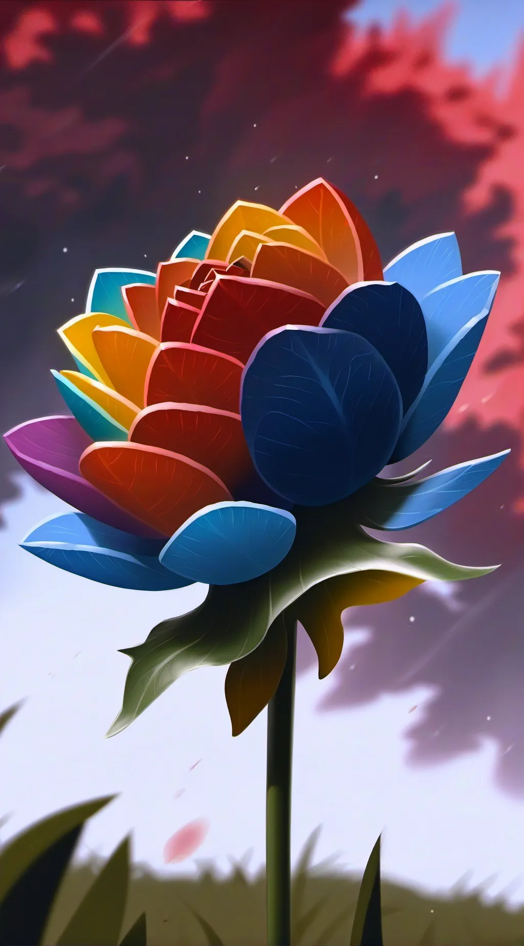 ai character: Dandy's world. background