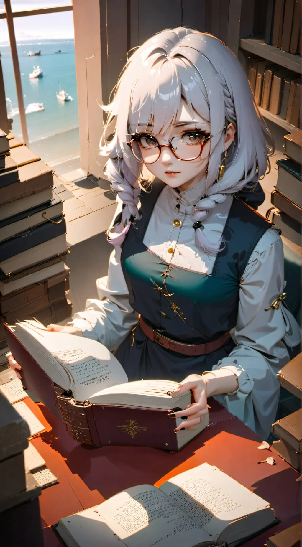 ai character: 💜~Viola~💜 background