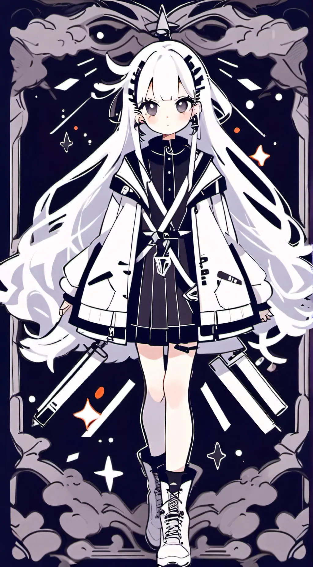 ai character: Nico gfn :D background