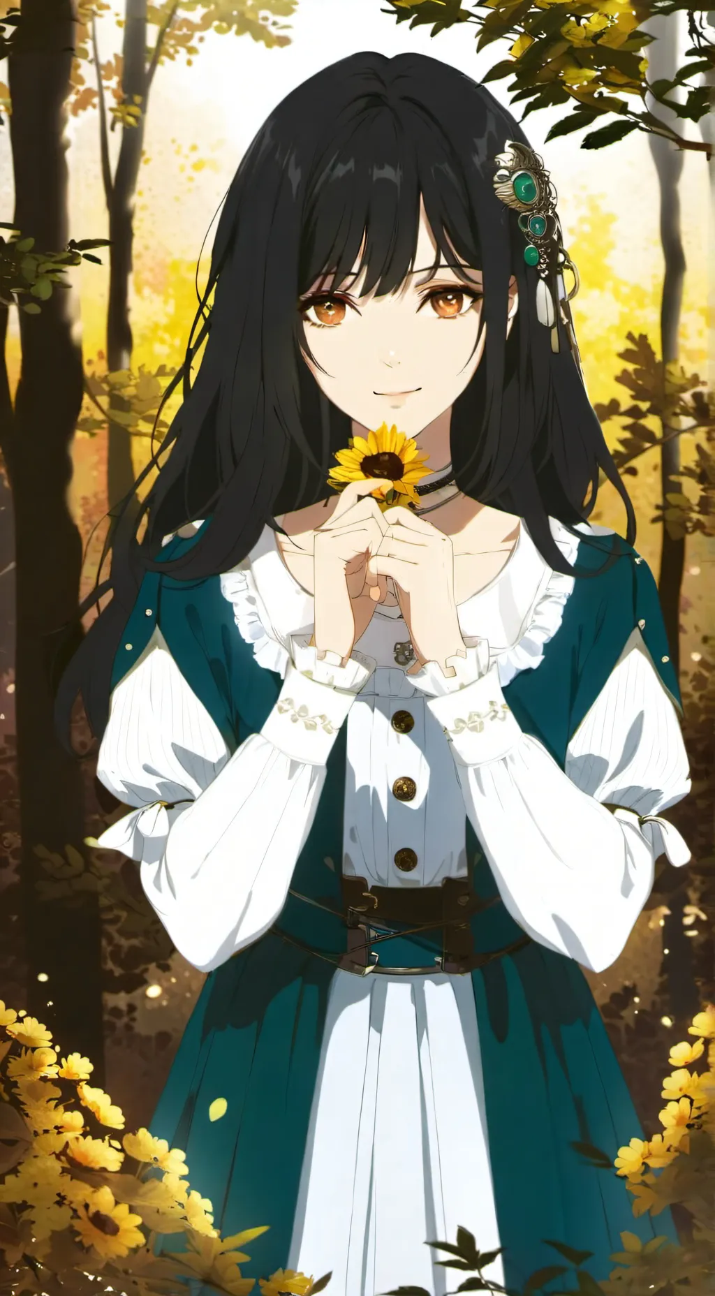 ai character: Jennifer  background