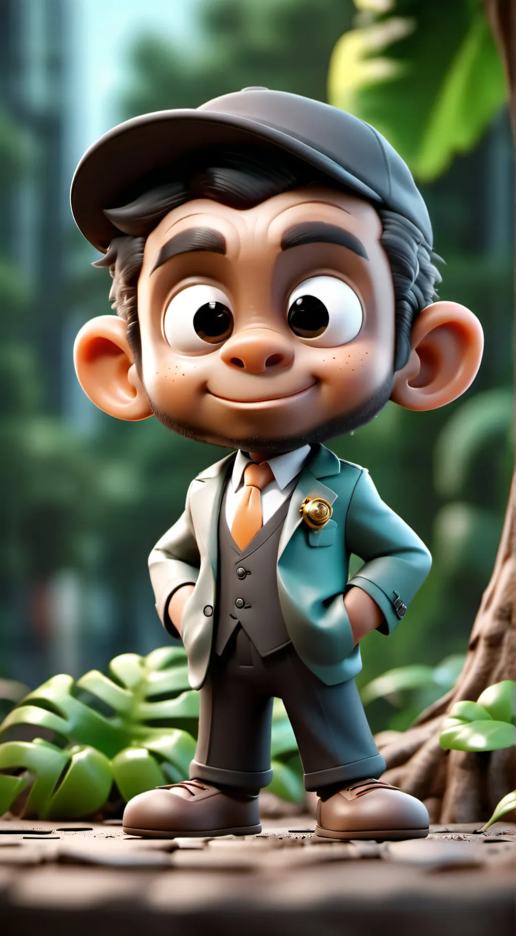 ai character: age Regression  background