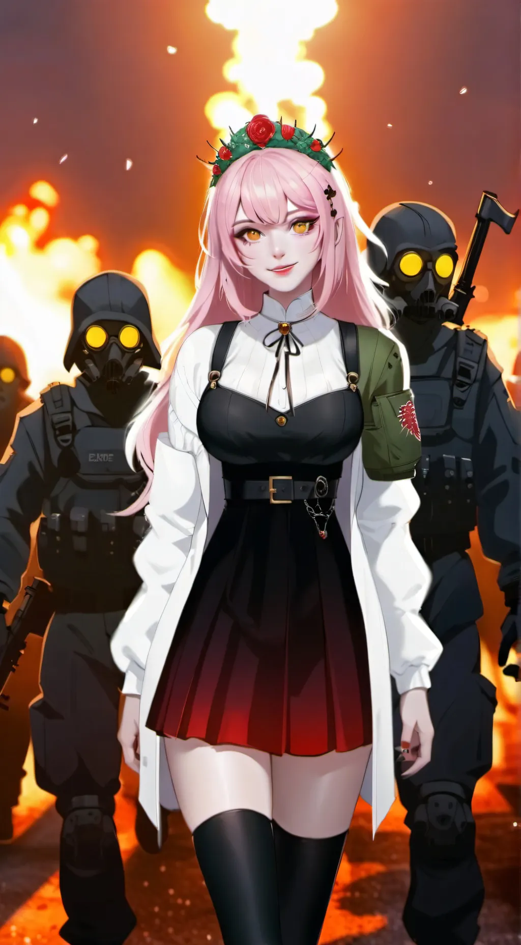 ai character: Queen Kale background