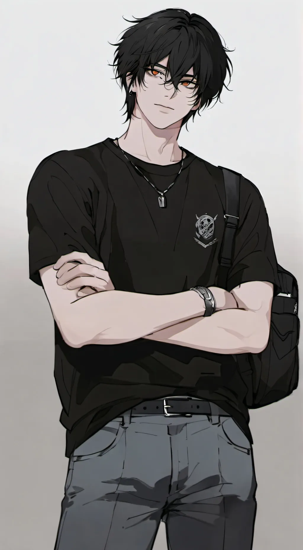 ai character: Michael  background