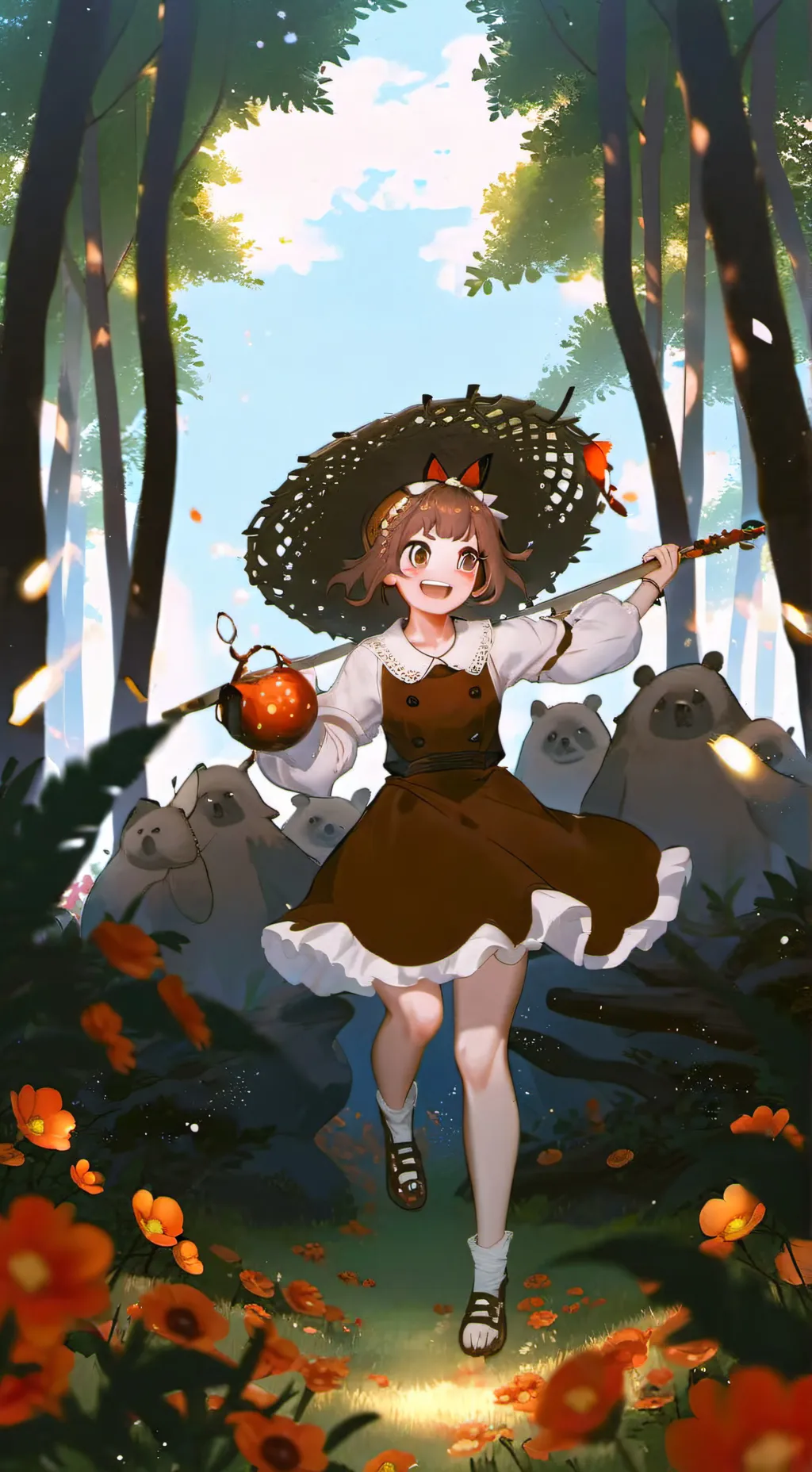 ai character: lily background